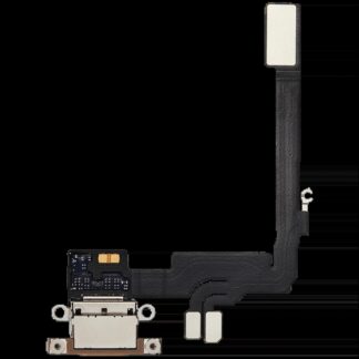 Ladebuchse Flexkabel für iPhone 16 Pro (ausgebautes Originalteil) (Desert Titanium)