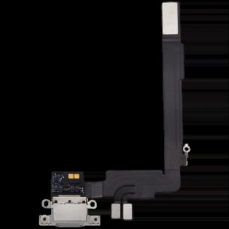 Ladebuchse Flexkabel für iPhone 16 Pro Max (ausgebautes Originalteil) (White Titanium)