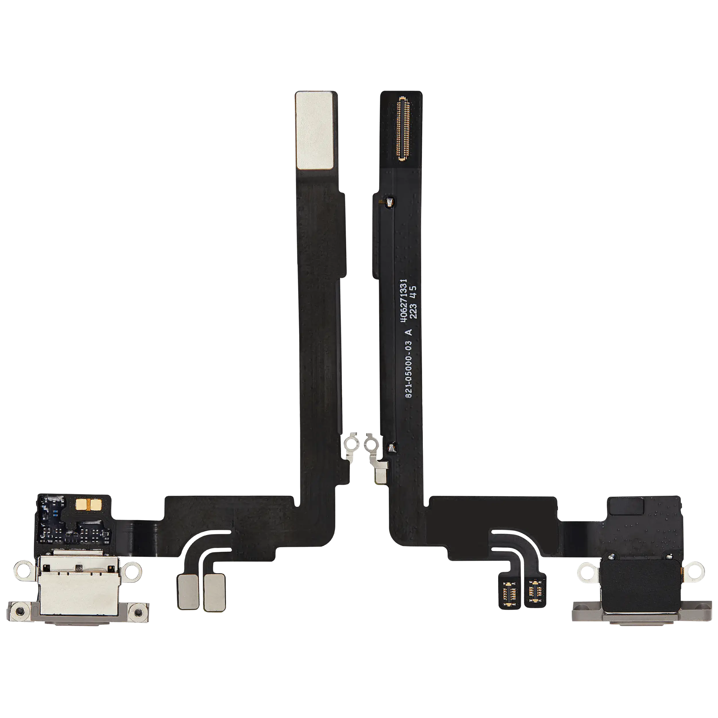 Ladebuchse Flexkabel für iPhone 16 Pro Max (ausgebautes Originalteil) (Natural Titanium) – Bild 2