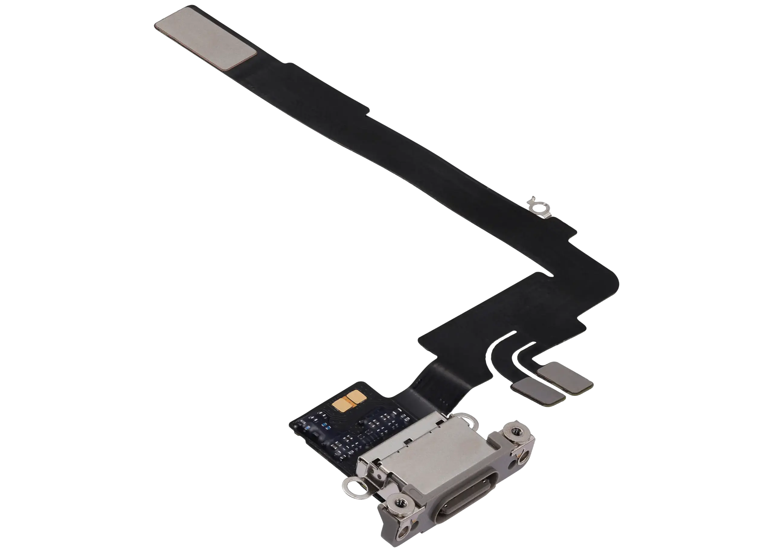 Ladebuchse Flexkabel für iPhone 16 Pro Max (ausgebautes Originalteil) (Natural Titanium) – Bild 4