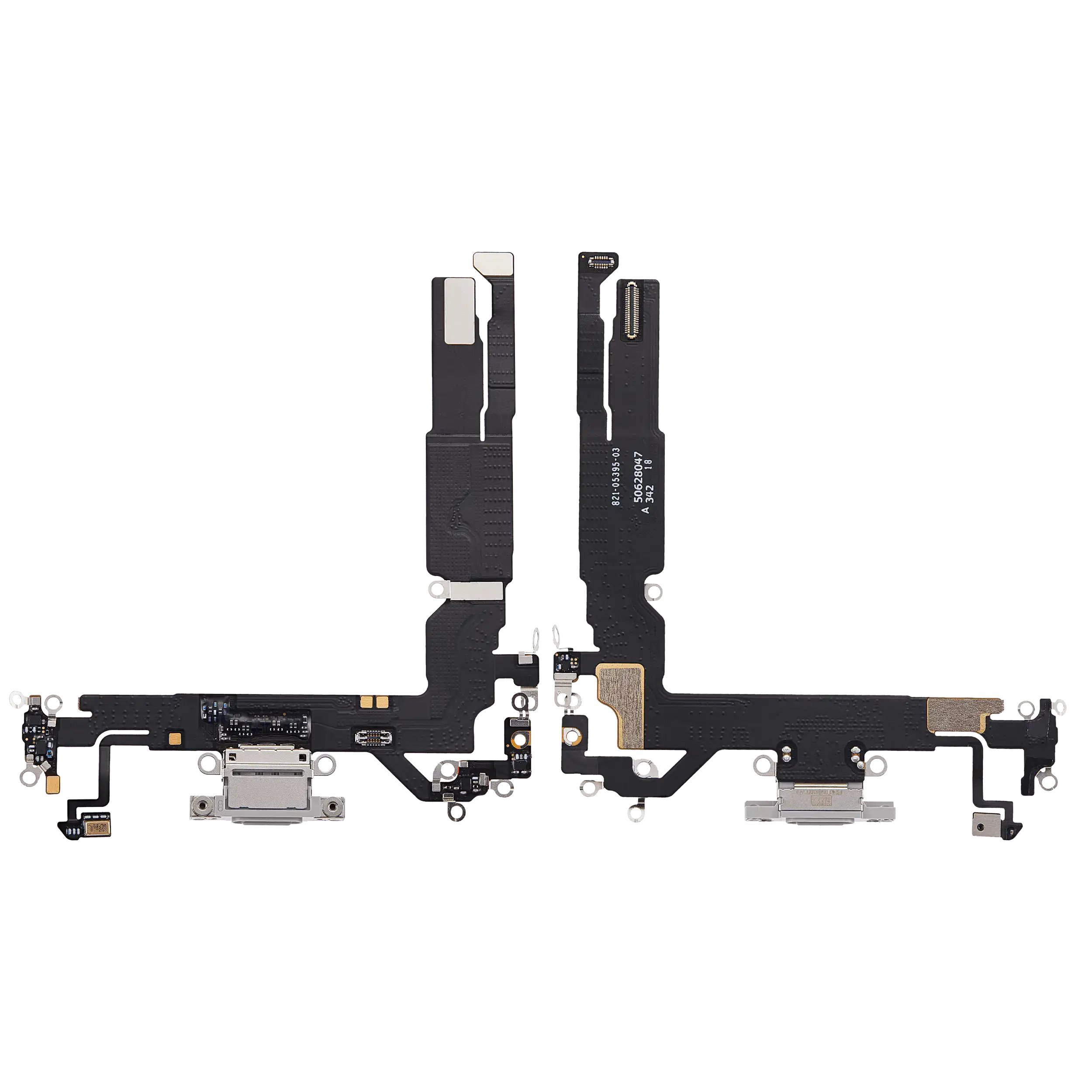 Ladebuchse Flexkabel für iPhone 17 (ausgebautes Originalteil) (White (Weiß)) – Bild 2