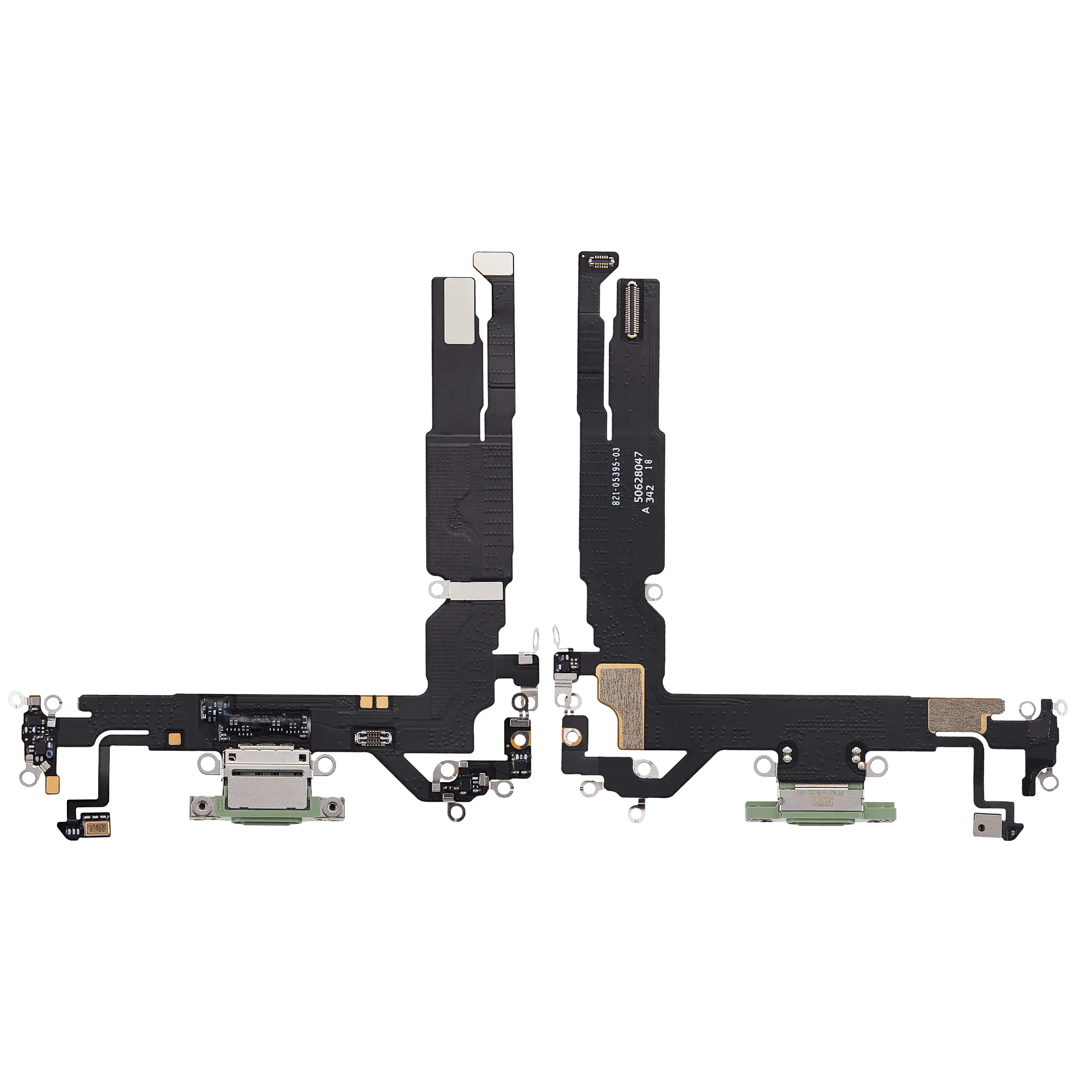 Ladebuchse Flexkabel für iPhone 17 (ausgebautes Originalteil) (Sage) – Bild 2