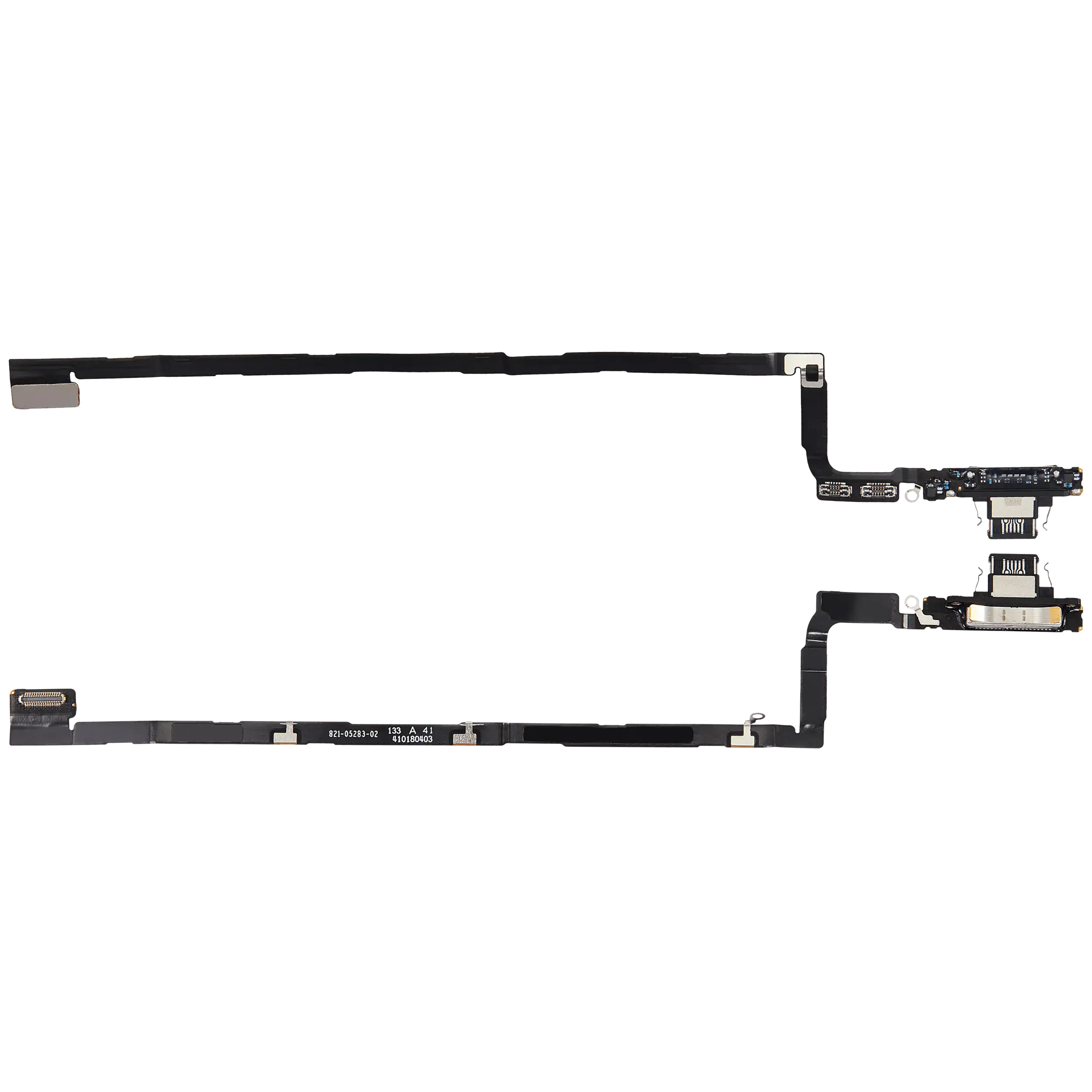 Ladebuchse Flexkabel für iPhone Air (ausgebautes Originalteil) (Space Black) – Bild 2