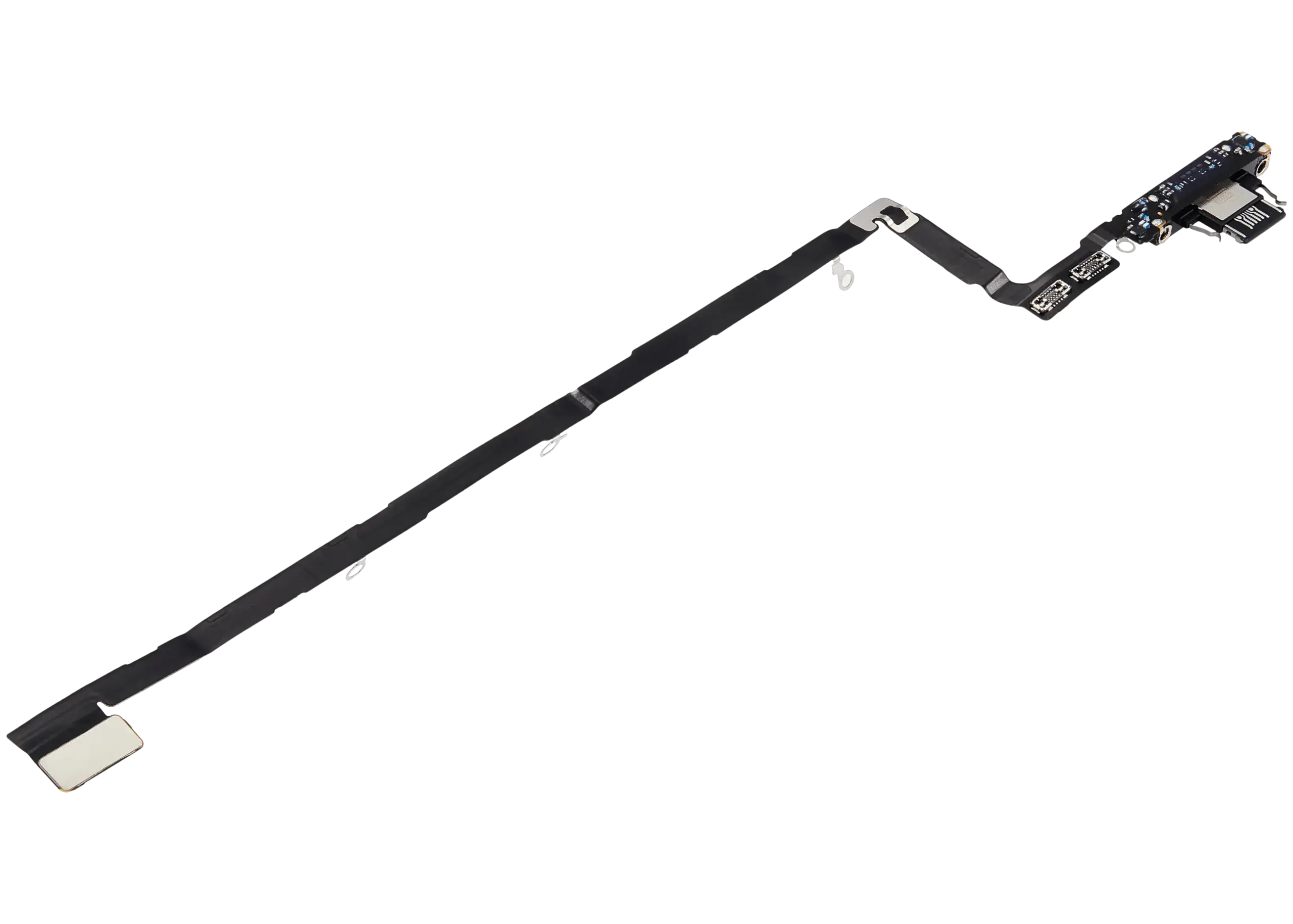 Ladebuchse Flexkabel für iPhone Air (ausgebautes Originalteil) (Space Black) – Bild 4