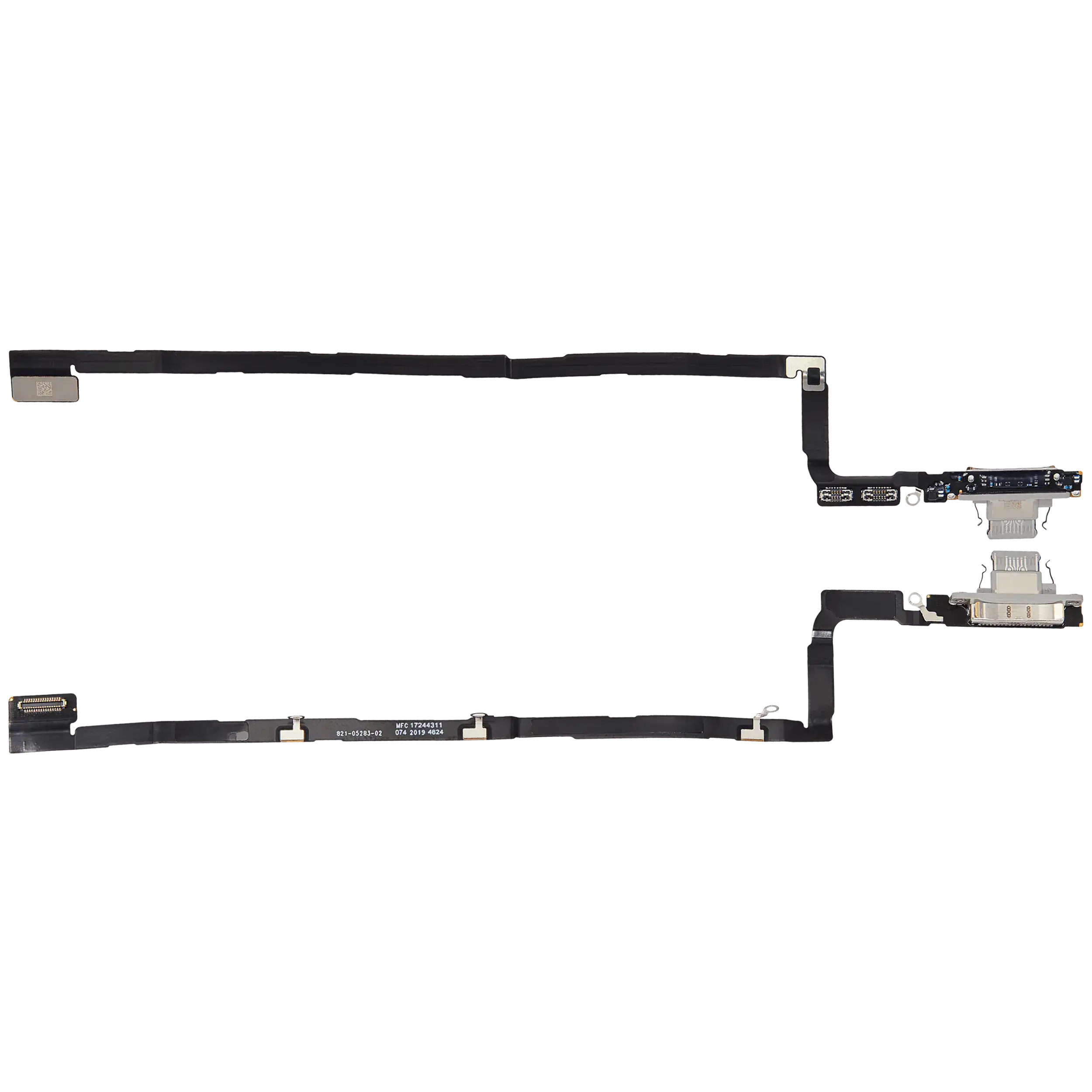 Ladebuchse Flexkabel für iPhone Air (ausgebautes Originalteil) (Cloud White) – Bild 2