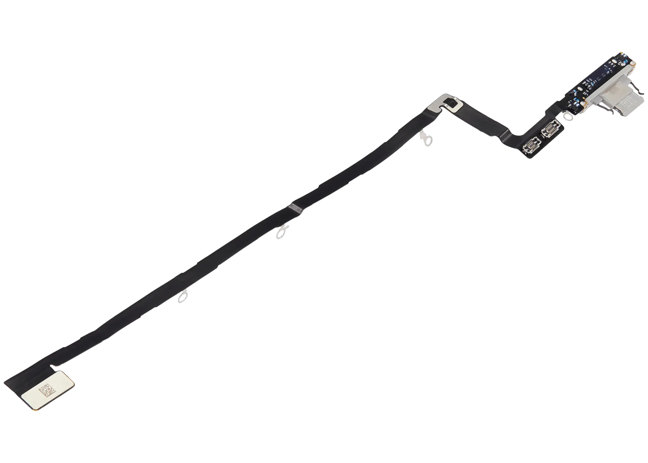 Ladebuchse Flexkabel für iPhone Air (ausgebautes Originalteil) (Cloud White) – Bild 4