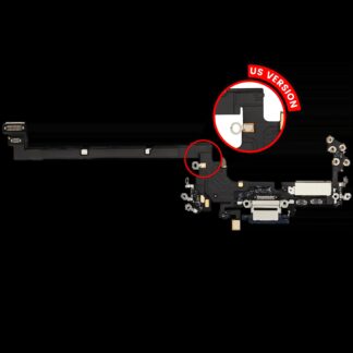 Ladebuchse Flexkabel für iPhone 17 Pro (ausgebautes Originalteil) (US-Version) (Deep Blue)