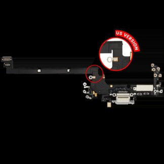 Ladebuchse Flexkabel für iPhone 17 Pro (ausgebautes Originalteil) (US-Version) (Silver (Silber))