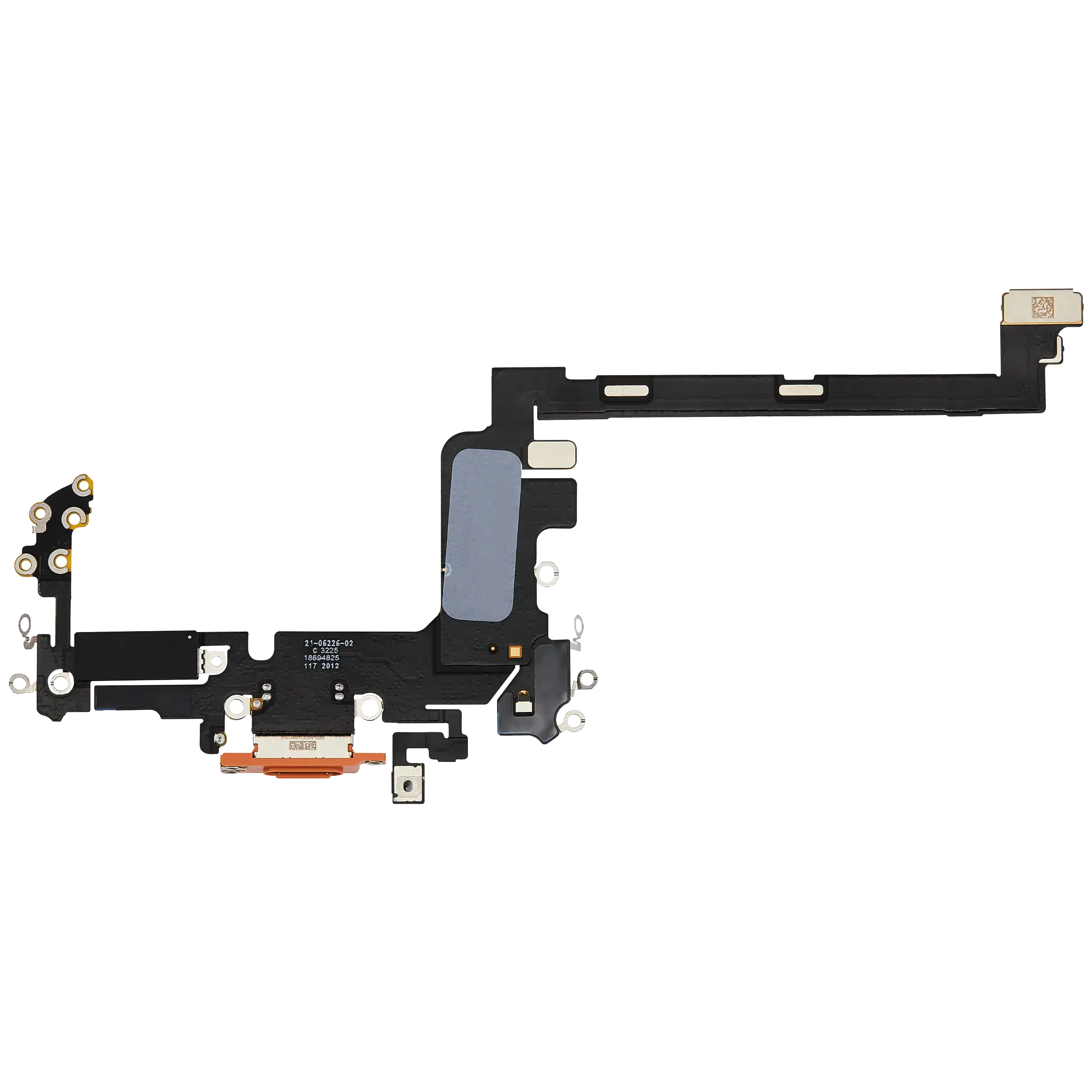 Ladebuchse Flexkabel für iPhone 17 Pro (ausgebautes Originalteil) (International Version) (Cosmic Orange) – Bild 3