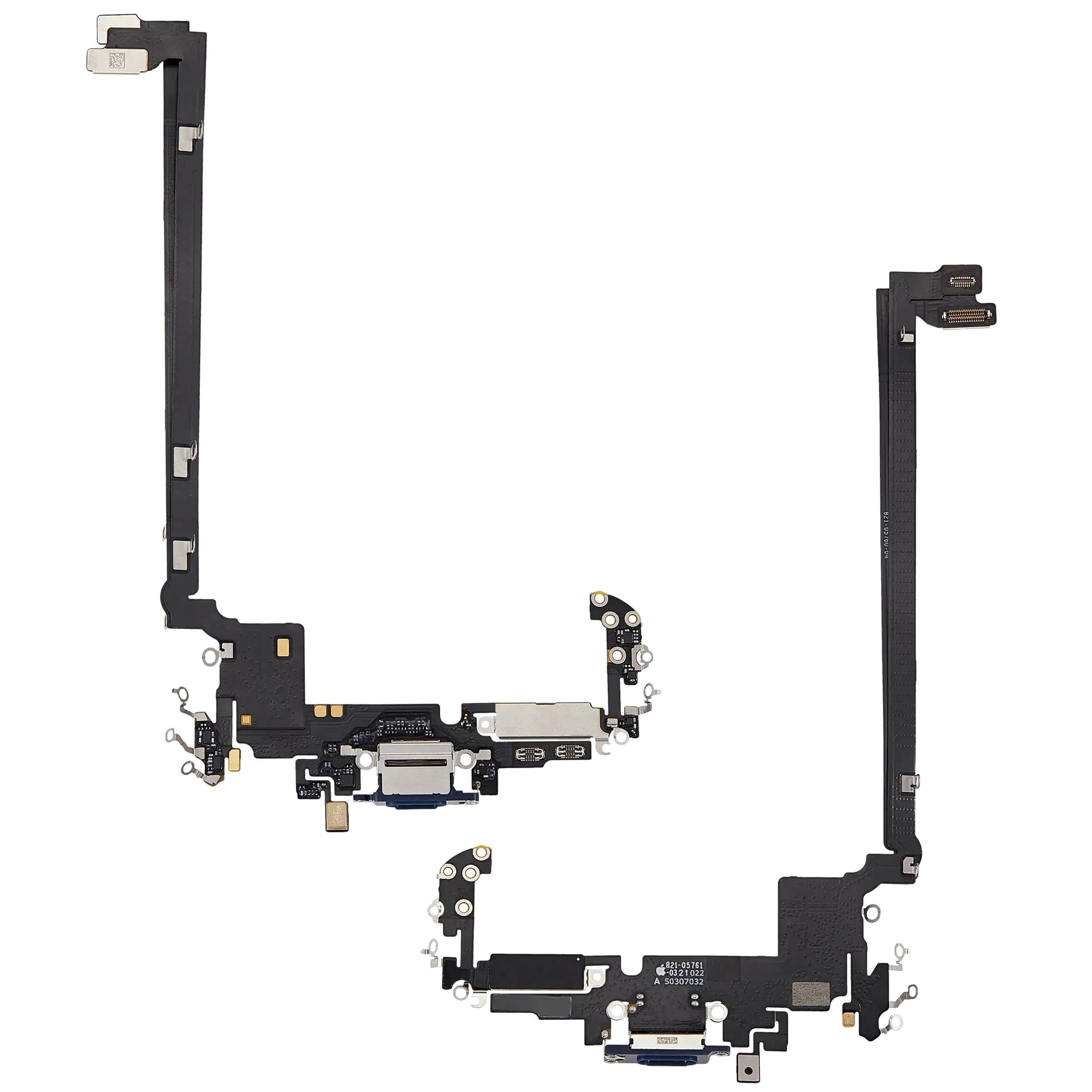 Ladebuchse Flexkabel für iPhone 17 Pro Max (ausgebautes Originalteil) (US-Version) (Deep Blue) – Bild 2