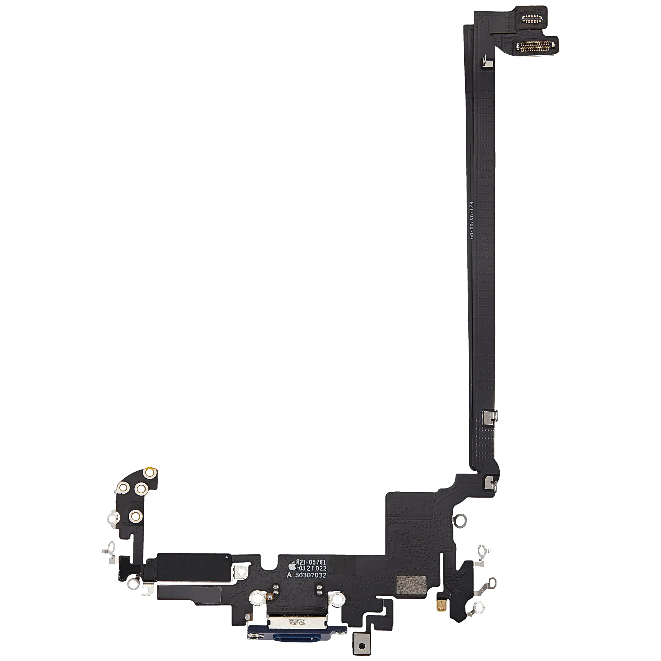Ladebuchse Flexkabel für iPhone 17 Pro Max (ausgebautes Originalteil) (US-Version) (Deep Blue) – Bild 3