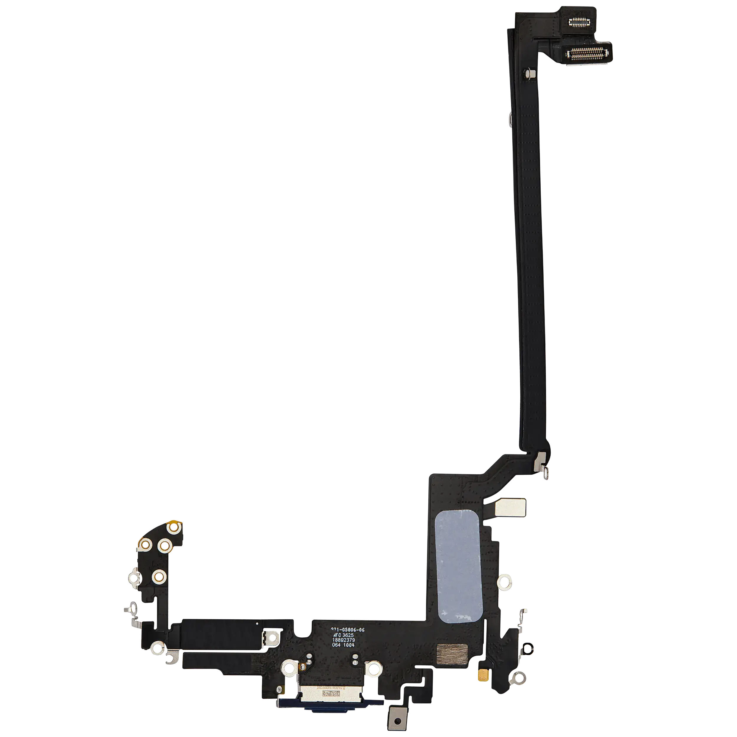 Ladebuchse Flexkabel für iPhone 17 Pro Max (ausgebautes Originalteil) (International Version) (Deep Blue) – Bild 3