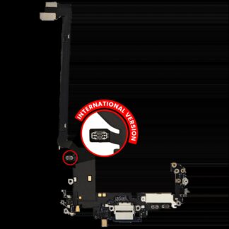 Ladebuchse Flexkabel für iPhone 17 Pro Max (ausgebautes Originalteil) (International Version) (Deep Blue)