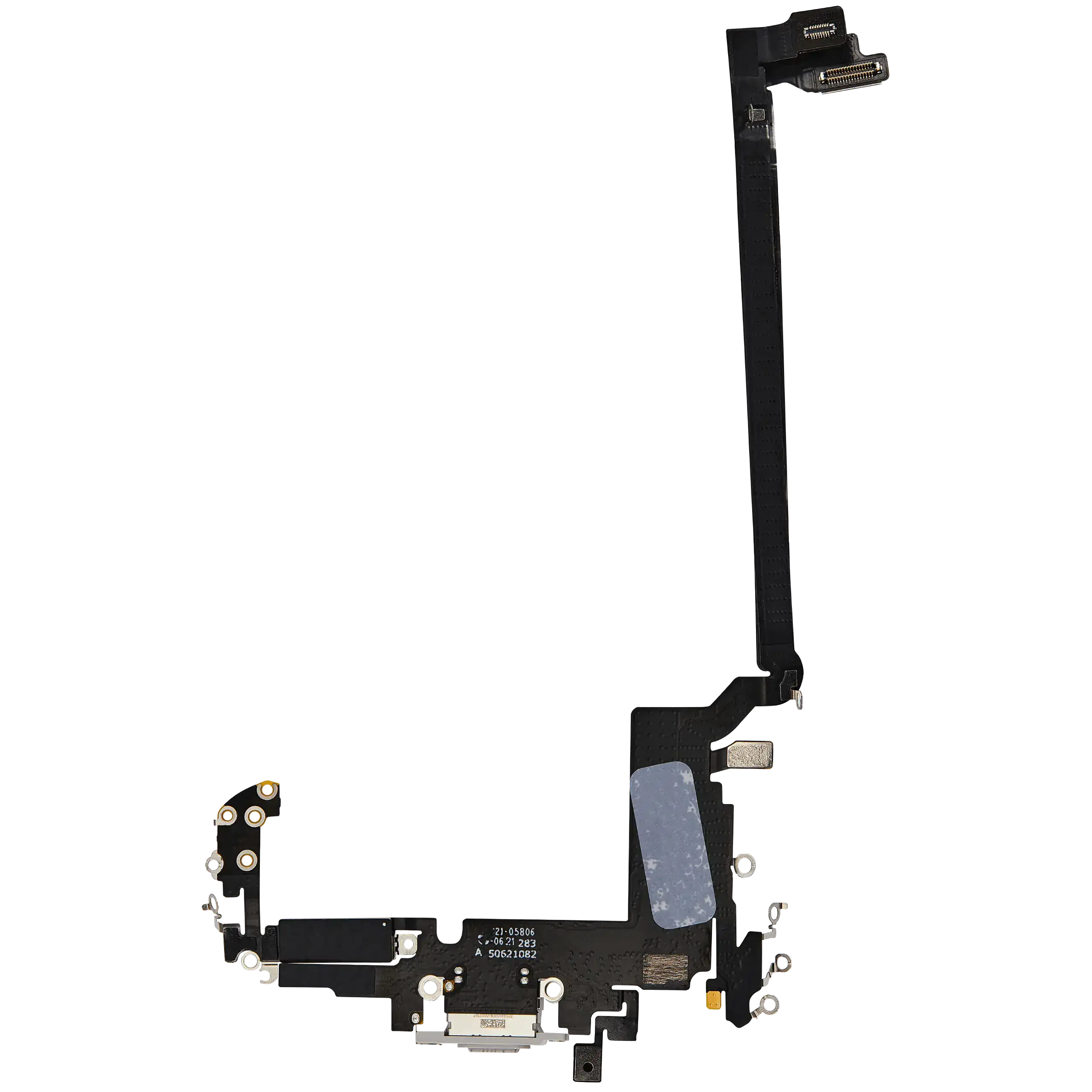 Ladebuchse Flexkabel für iPhone 17 Pro Max (ausgebautes Originalteil) (International Version) (Silver (Silber)) – Bild 3
