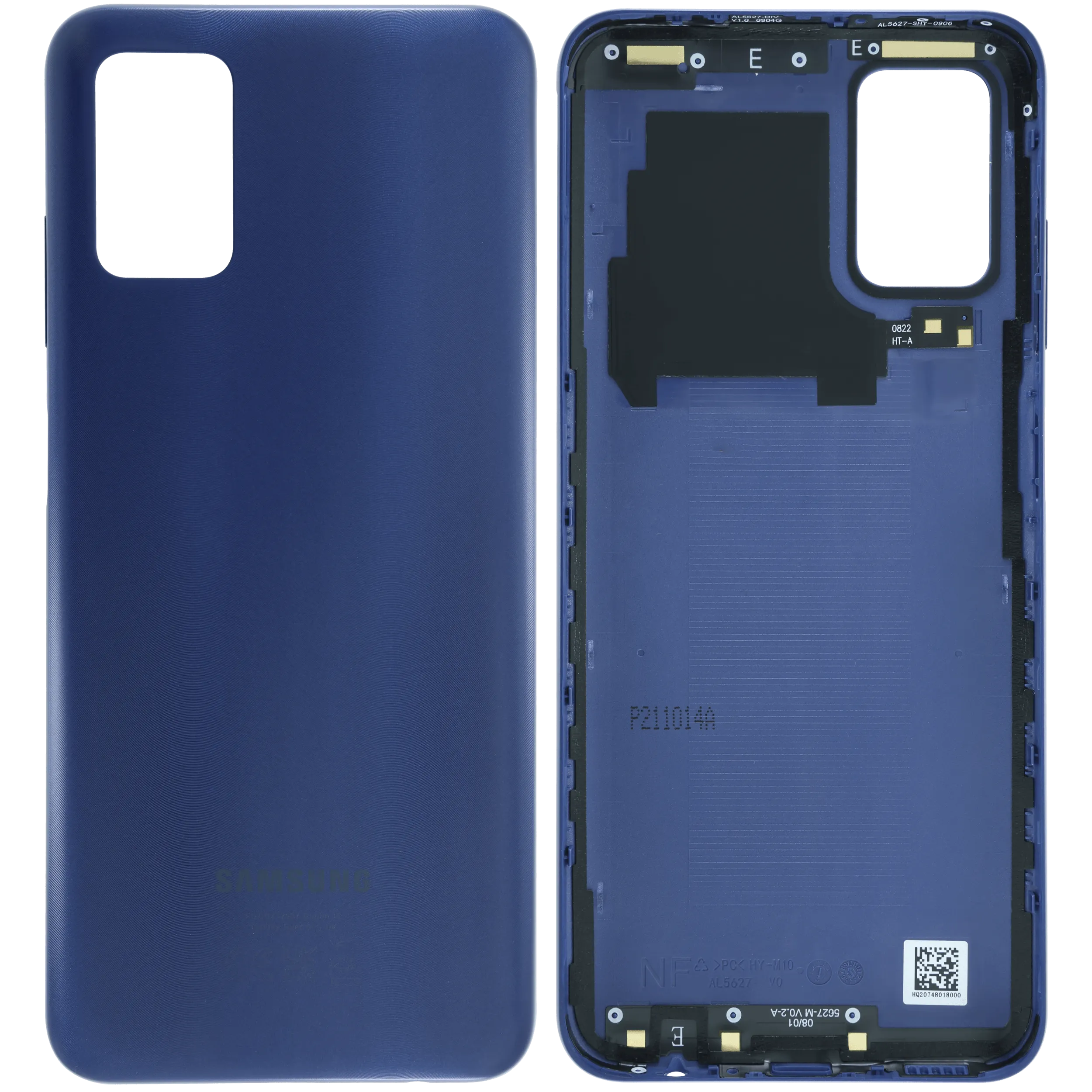 Rückdeckel für Samsung Galaxy A03s (A037 / 2021) (Service Pack) (Blue (Blau)) – Bild 3