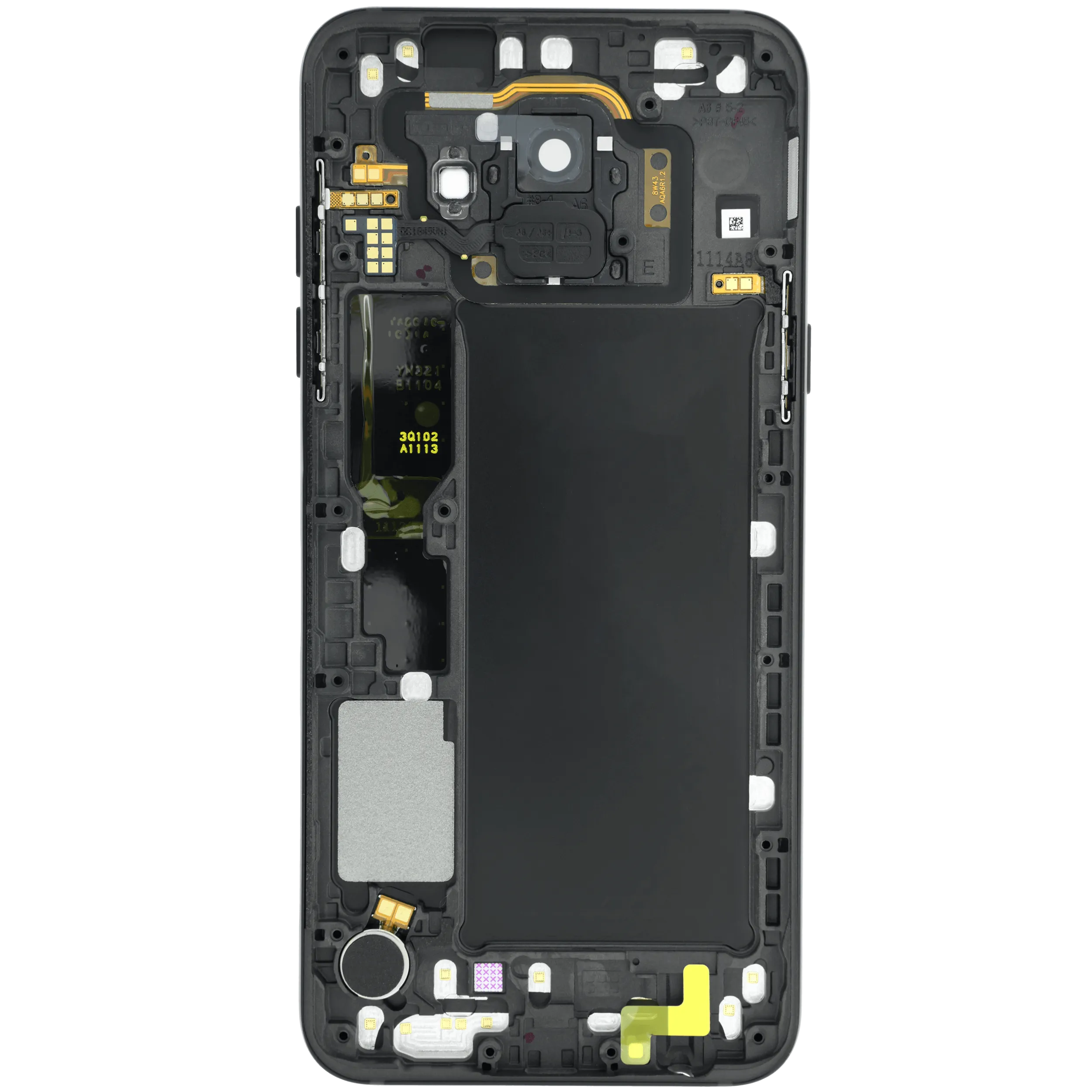 Rückdeckel für Samsung Galaxy A6 (A600 / 2018) (Service Pack) (Black (Schwarz)) – Bild 2