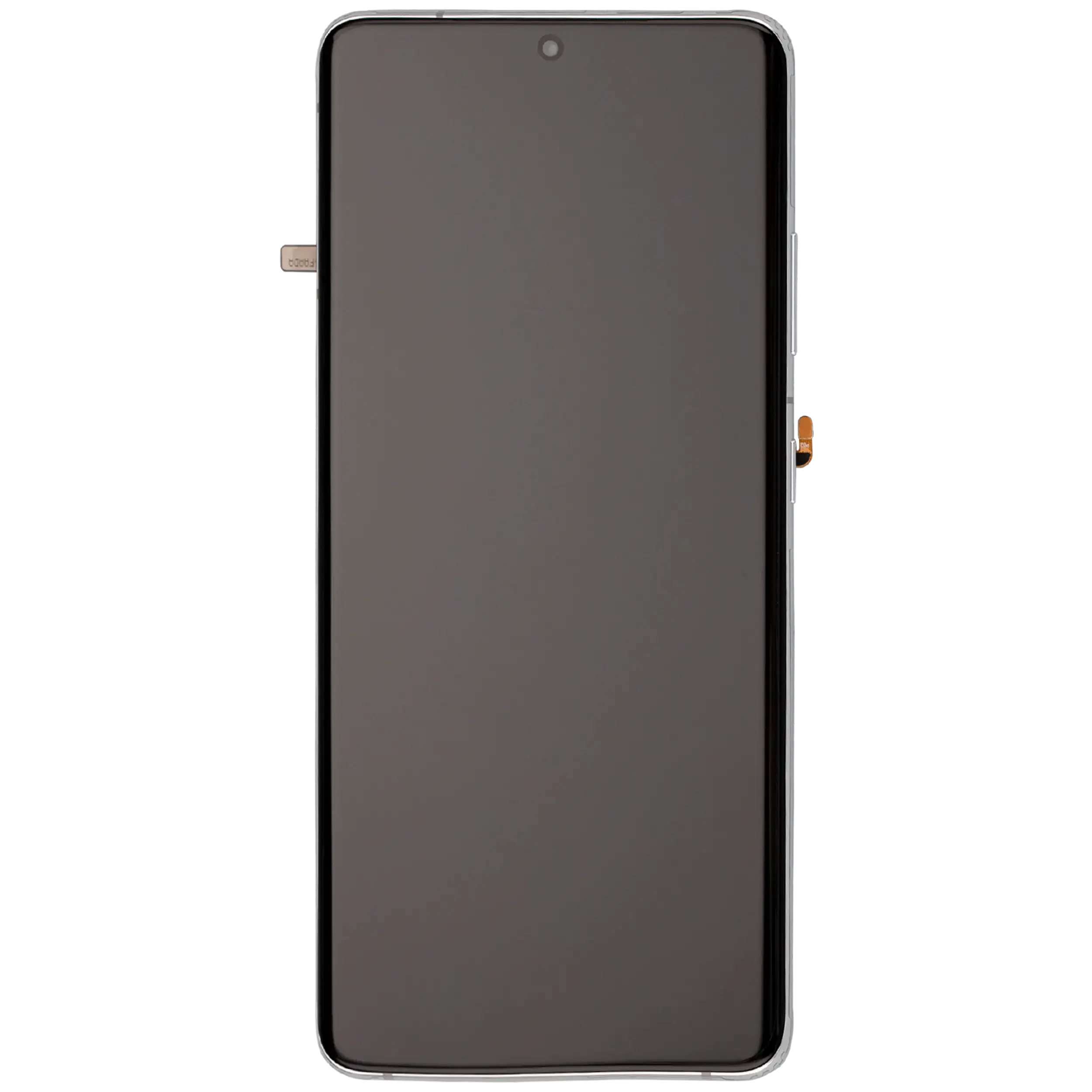 OLED Display mit Rahmen für Samsung Galaxy S21 Ultra 5G (Aftermarket Plus) (120Hz) (Phantom Silver) – Bild 3