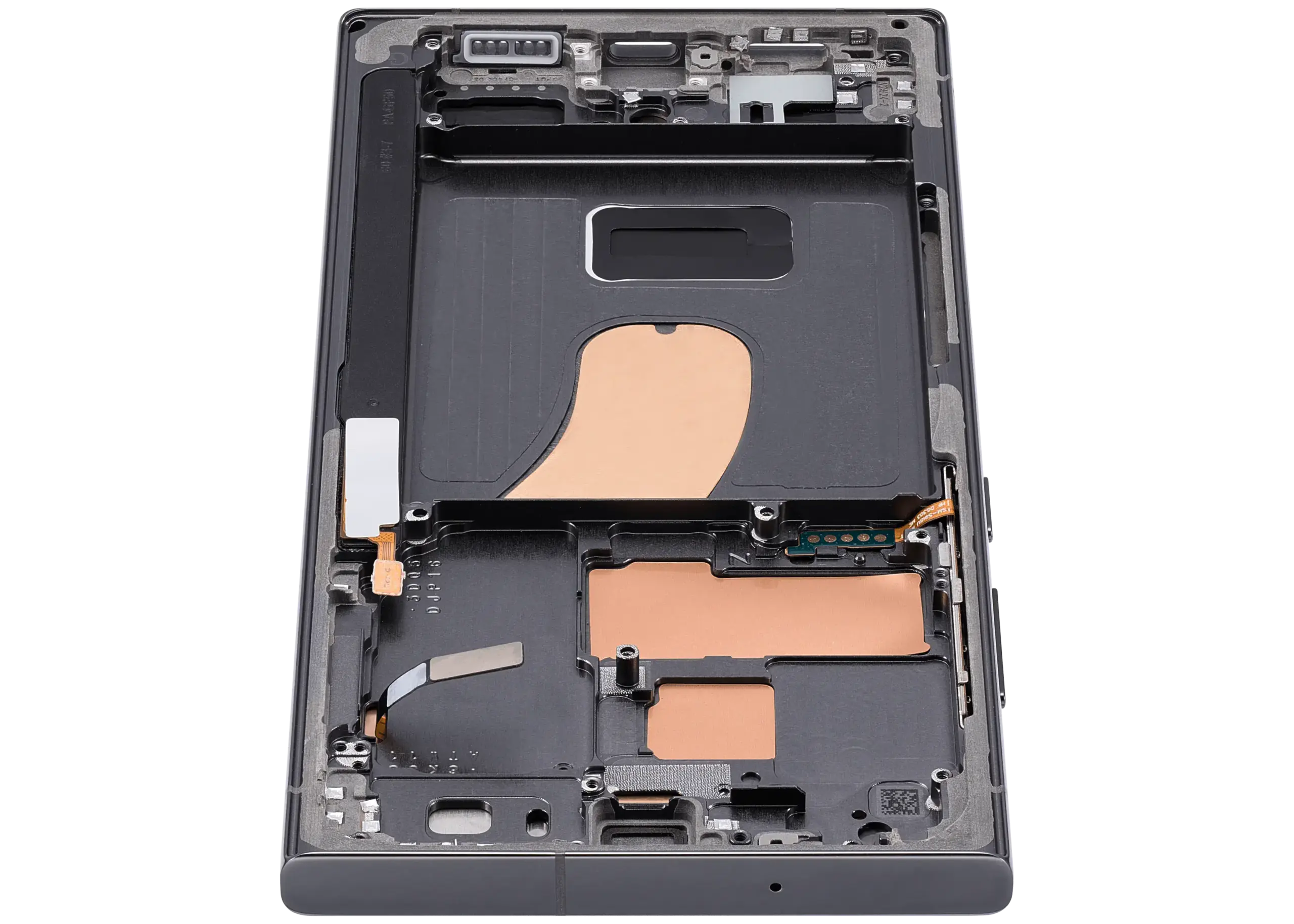 OLED Display mit Rahmen für Samsung Galaxy S23 Ultra (US & International) (Aftermarket Plus) (120Hz) (Green (Grün)) – Bild 4