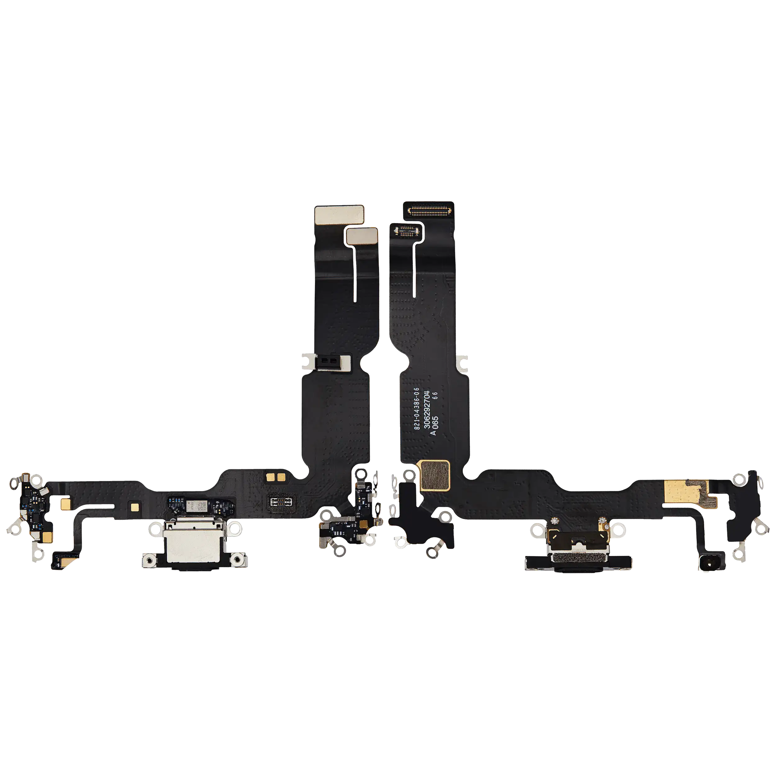 Ladebuchse Flexkabel für iPhone 15 Plus (ausgebautes Originalteil) (Black (Schwarz)) – Bild 2