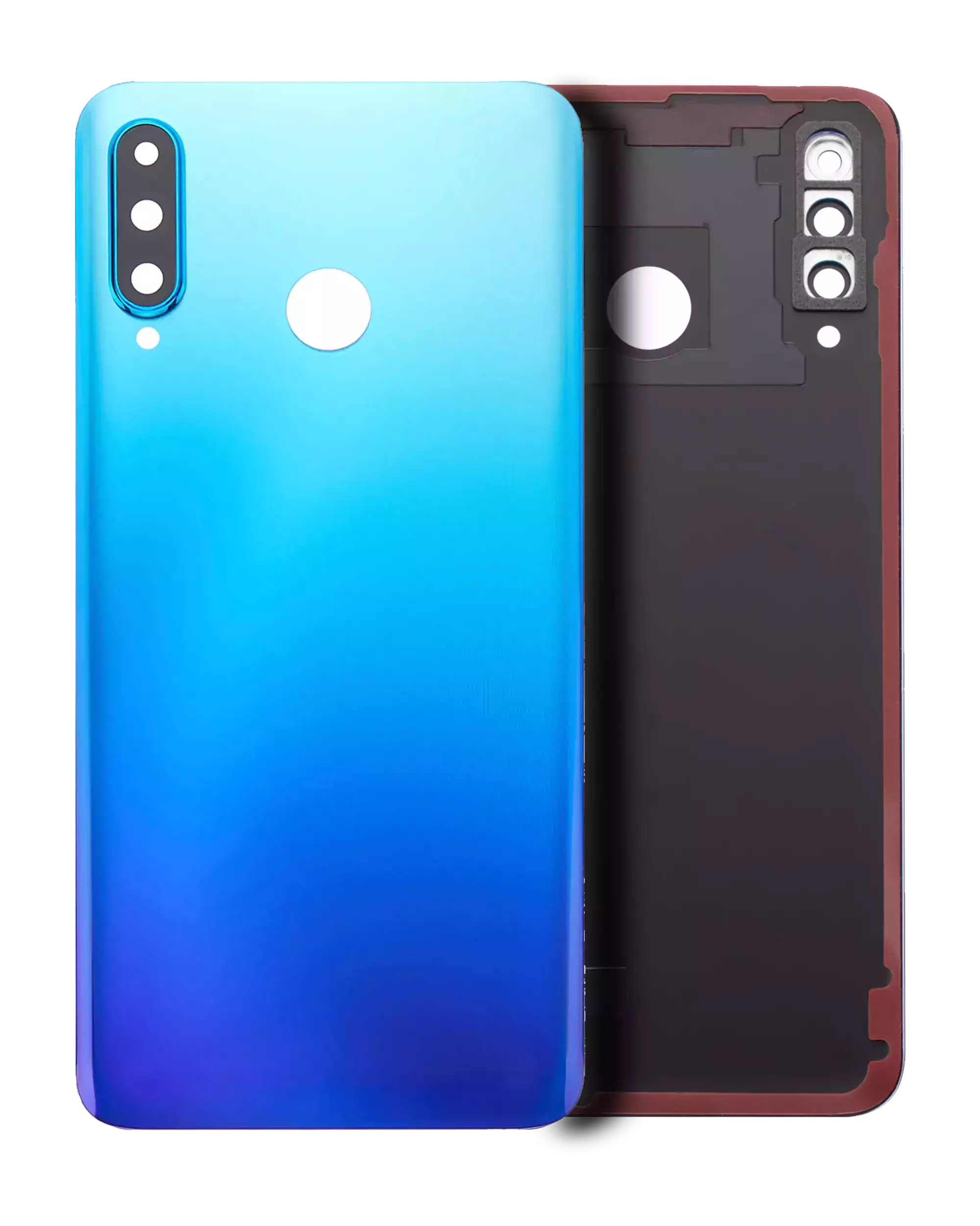 Rückdeckelglas mit Kameraglas für Huawei P30 (Blue (Blau)) – Bild 3