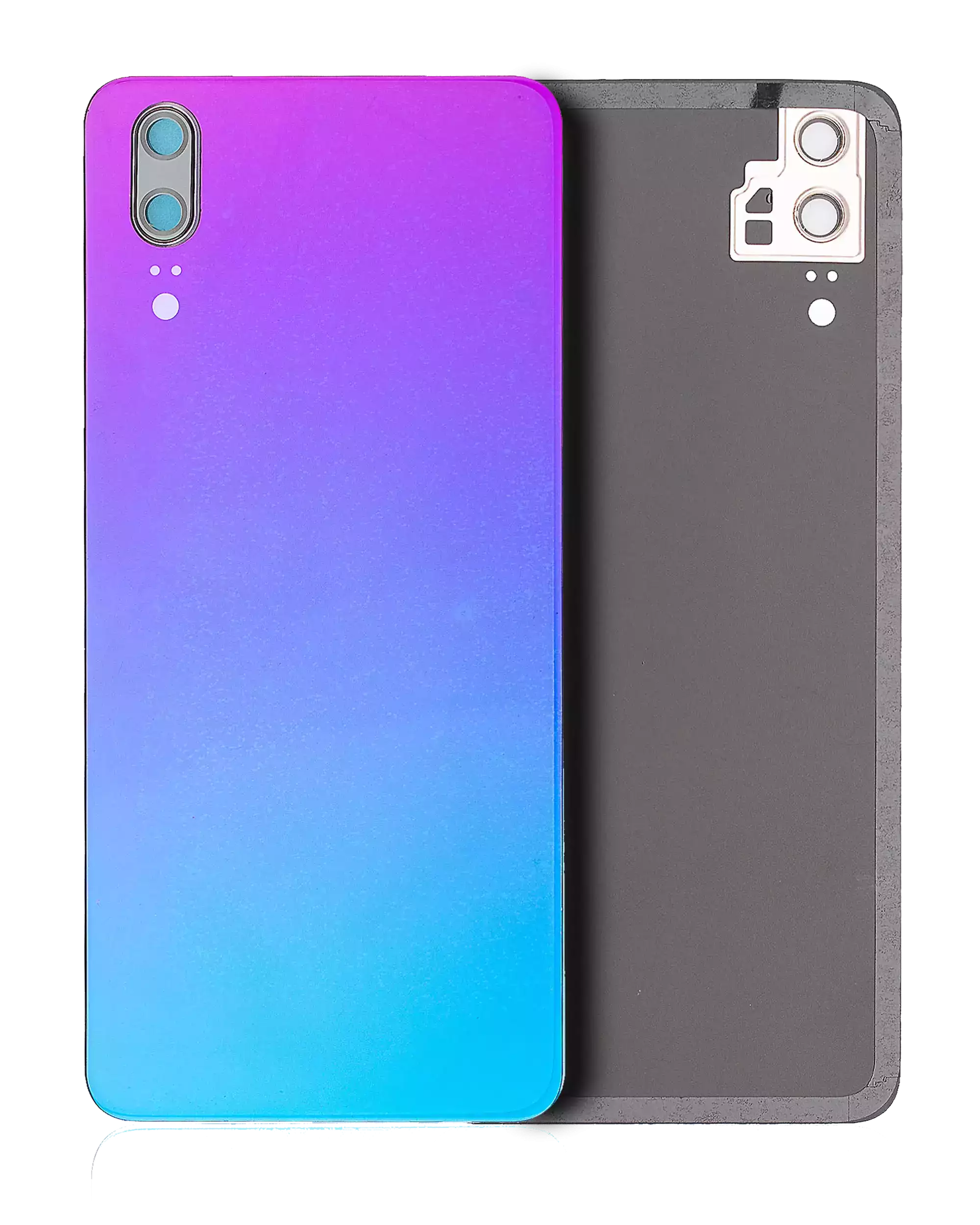 Rückdeckelglas mit Kameraglas für Huawei P30 (Blue (Blau)) – Bild 4