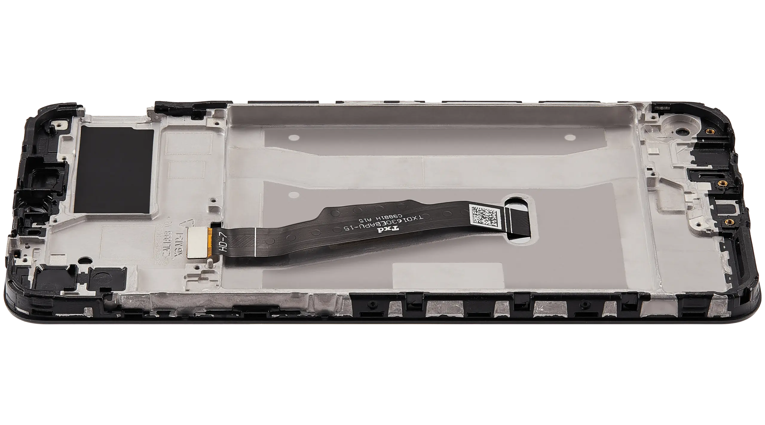 LCD Display mit Rahmen für Huawei Enjoy 10E (2020) (professionell aufgearbeitet) – Bild 3