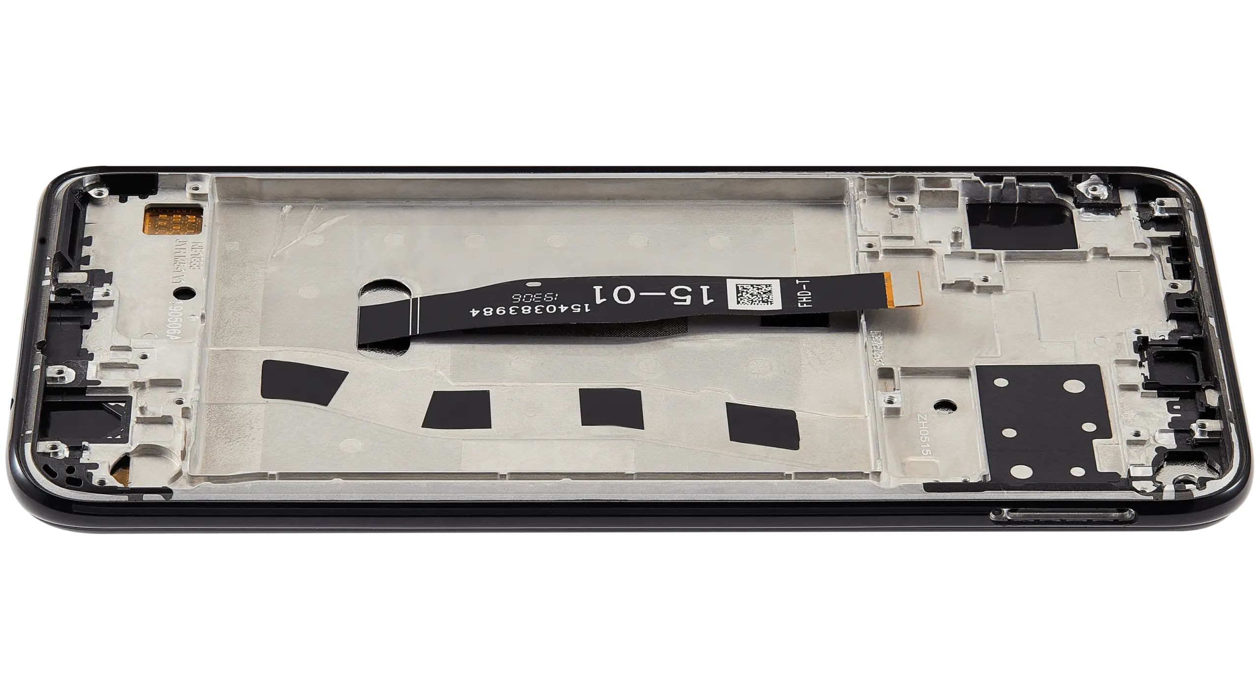 LCD Display mit Rahmen für Huawei Nova 5i (2019) (professionell aufgearbeitet) (Black (Schwarz)) – Bild 3