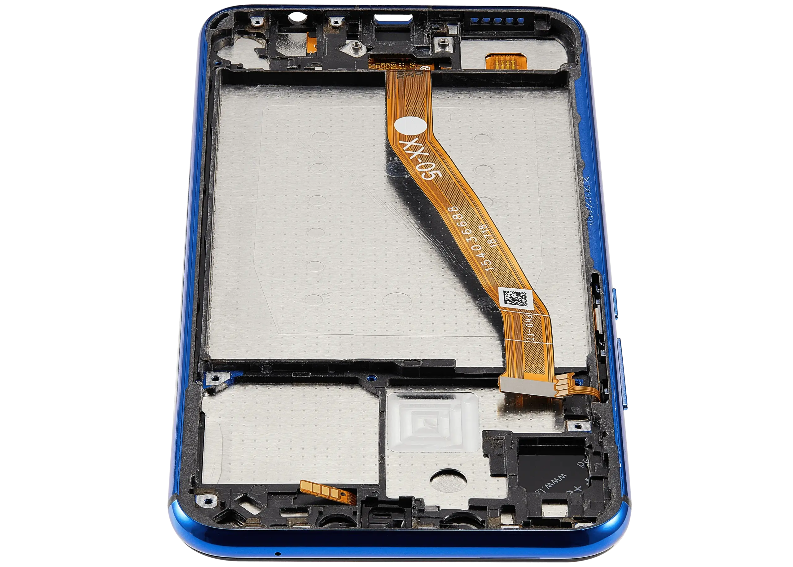 LCD Display mit Rahmen für Huawei Nova 3i (2018) (professionell aufgearbeitet) (Bluenull) – Bild 3