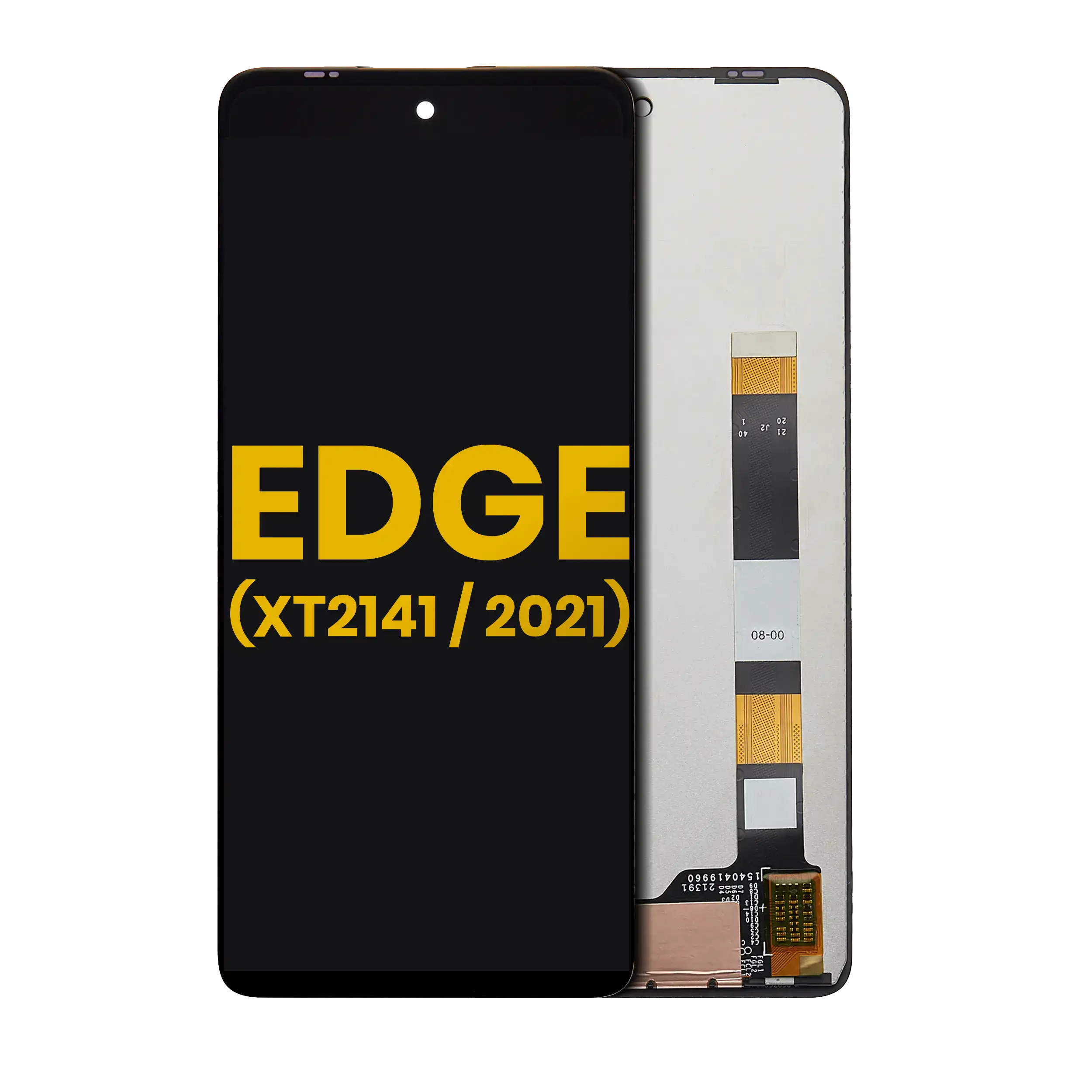 OLED Display mit Rahmen für Motorola Edge 30 (XT2203 / 2022) (professionell aufgearbeitet) (Meteor Gray) – Bild 3