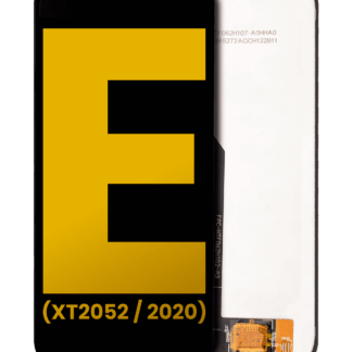 LCD Display mit Rahmen für Motorola Moto E32 (XT2227 / 2022) (professionell aufgearbeitet)