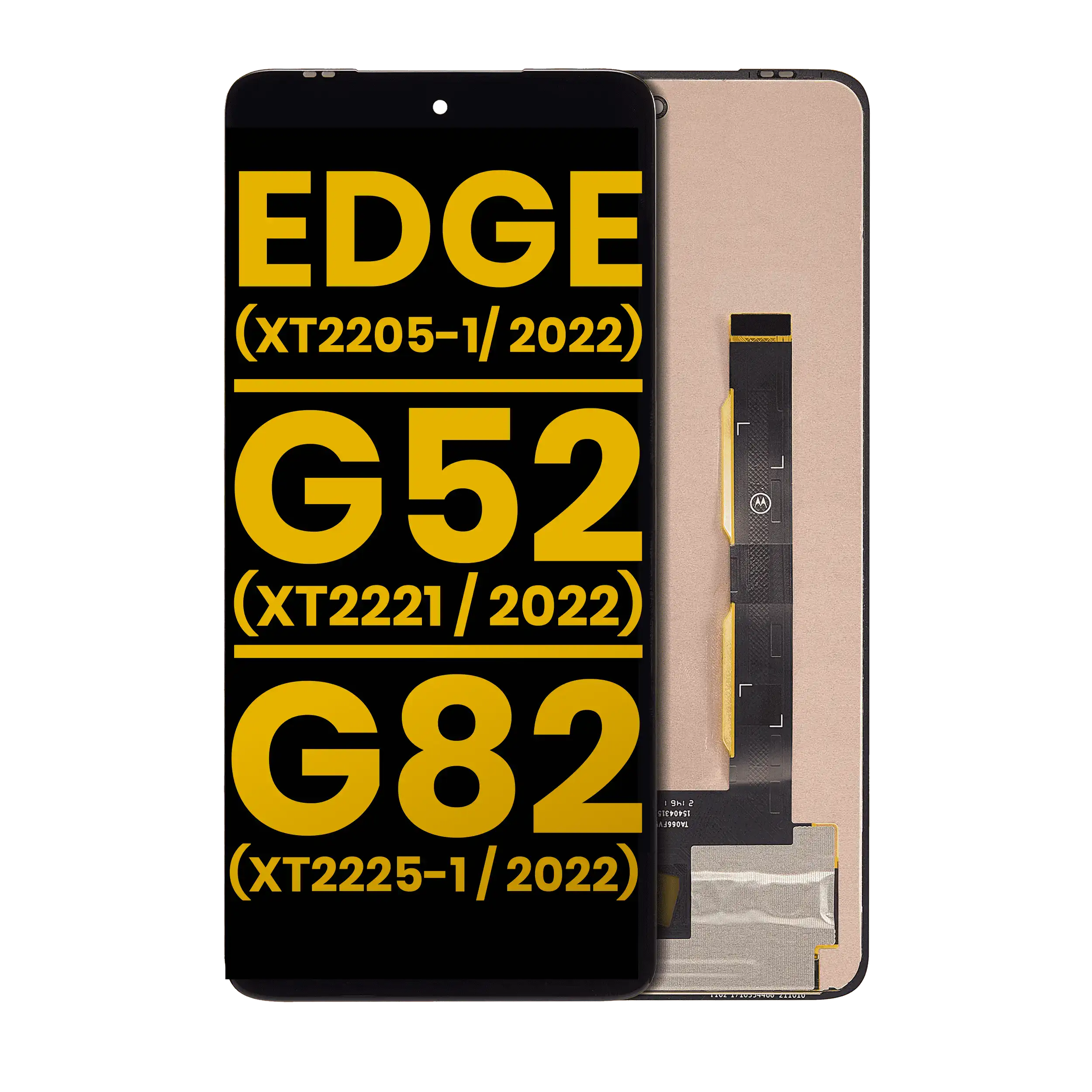 OLED Display mit Rahmen für Motorola Moto G82 5G (XT2225-1 / 2022) (professionell aufgearbeitet) – Bild 4
