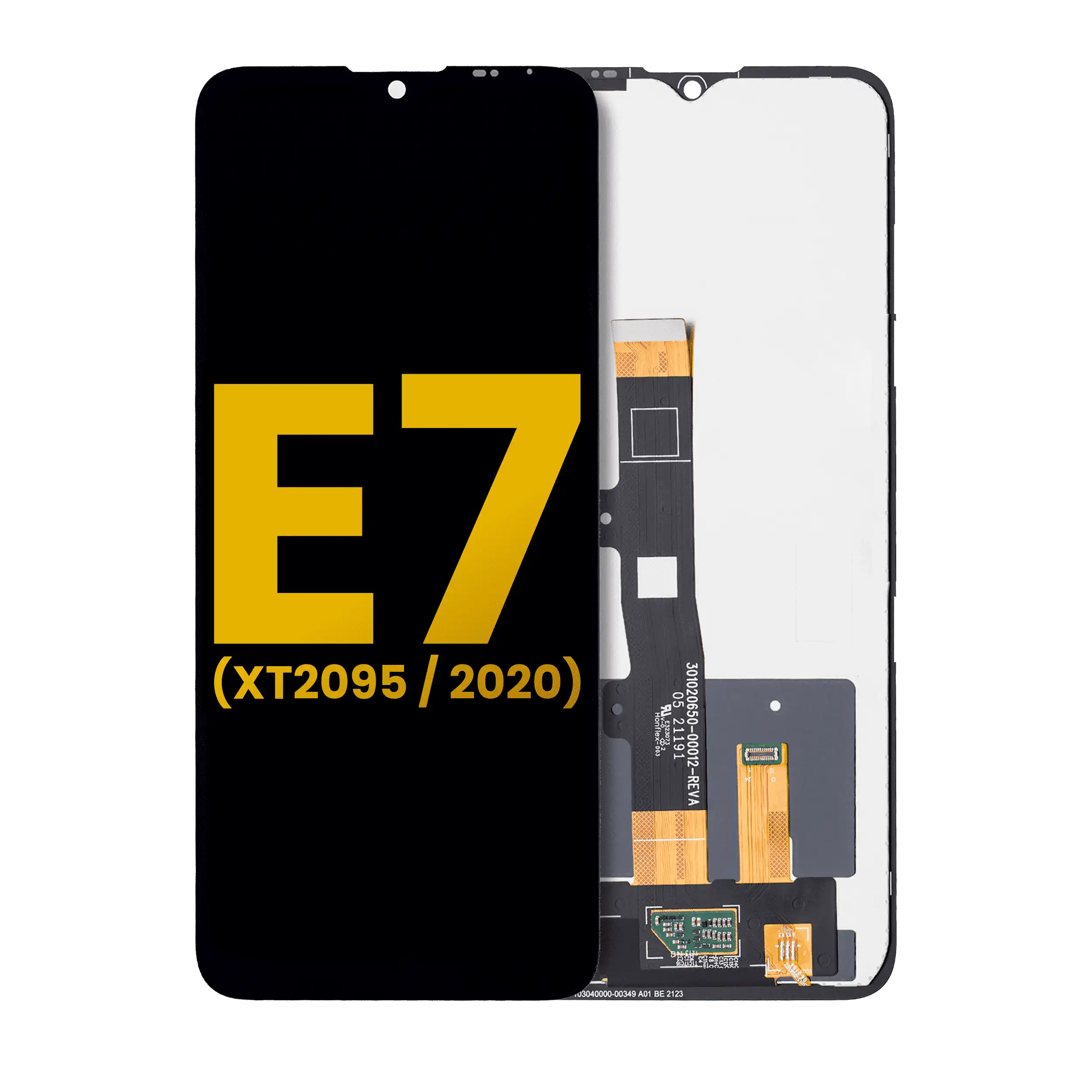 OLED Display mit Rahmen für Motorola Moto E22 (XT2239 / 2022) (professionell aufgearbeitet) – Bild 3
