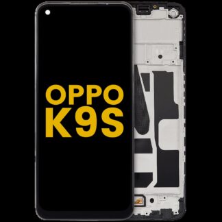 LCD Display mit Rahmen für OPPO K9s (2021) (professionell aufgearbeitet)