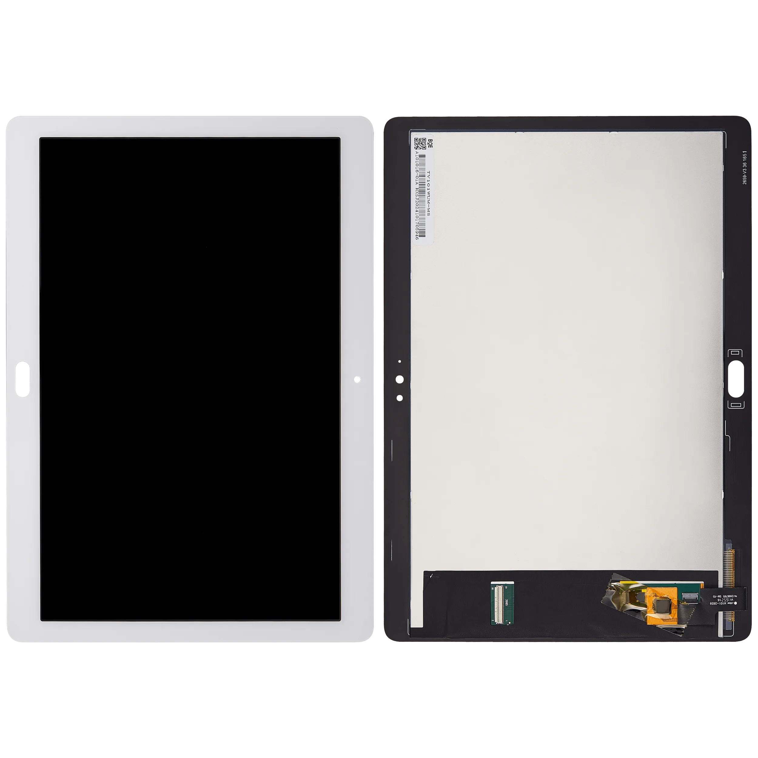LCD Display ohne Rahmen für Huawei MediaPad M3 Lite 10 (professionell aufgearbeitet) (White (Weiß)) – Bild 2