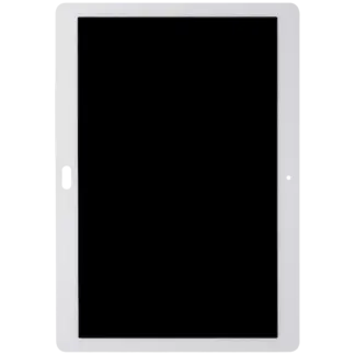 LCD Display ohne Rahmen für Huawei MediaPad M3 Lite 10 (professionell aufgearbeitet) (White (Weiß))