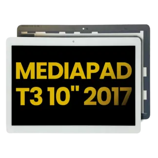LCD Display ohne Rahmen für Huawei MediaPad T3 10" (professionell aufgearbeitet) (Black (Schwarz))