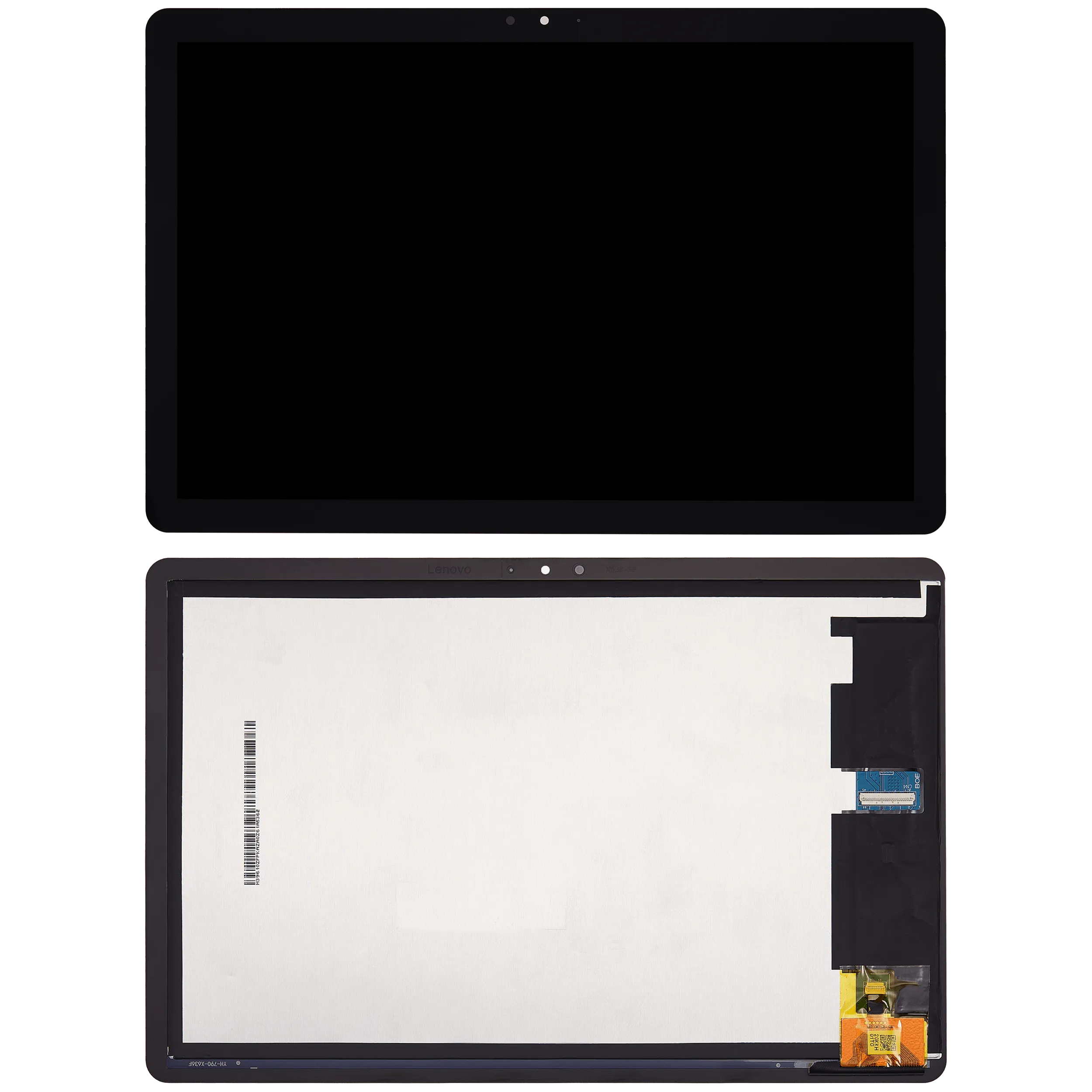 LCD Display ohne Rahmen für Lenovo Ideapad Duet Chromebook 10.1" (CT-X636F) (professionell aufgearbeitet) (Black (Schwarz)) – Bild 2