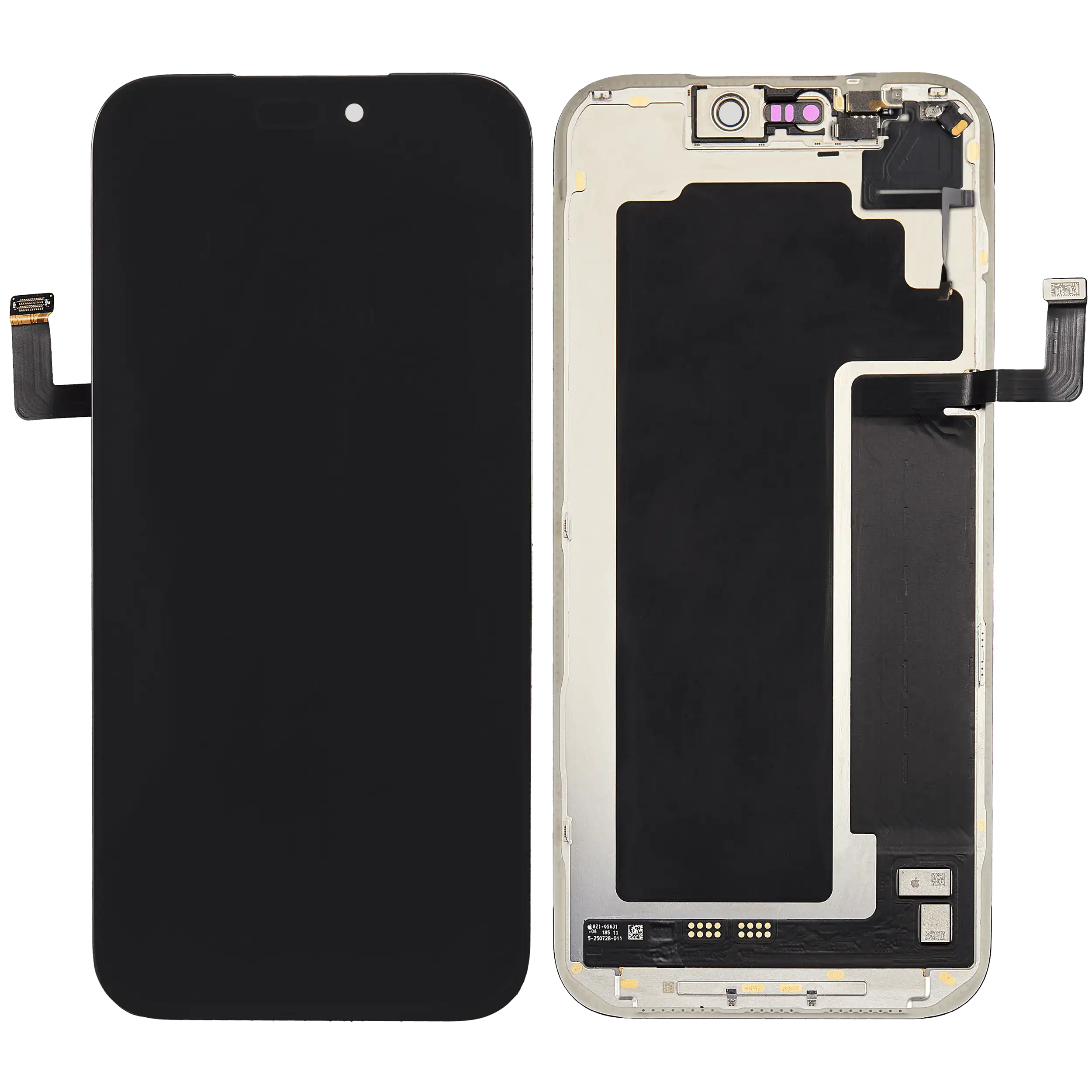 OLED Display für iPhone 17 Pro Max mit Light Sensor Flexkabel (ausgebautes Originalteil: Grade A) – Bild 2