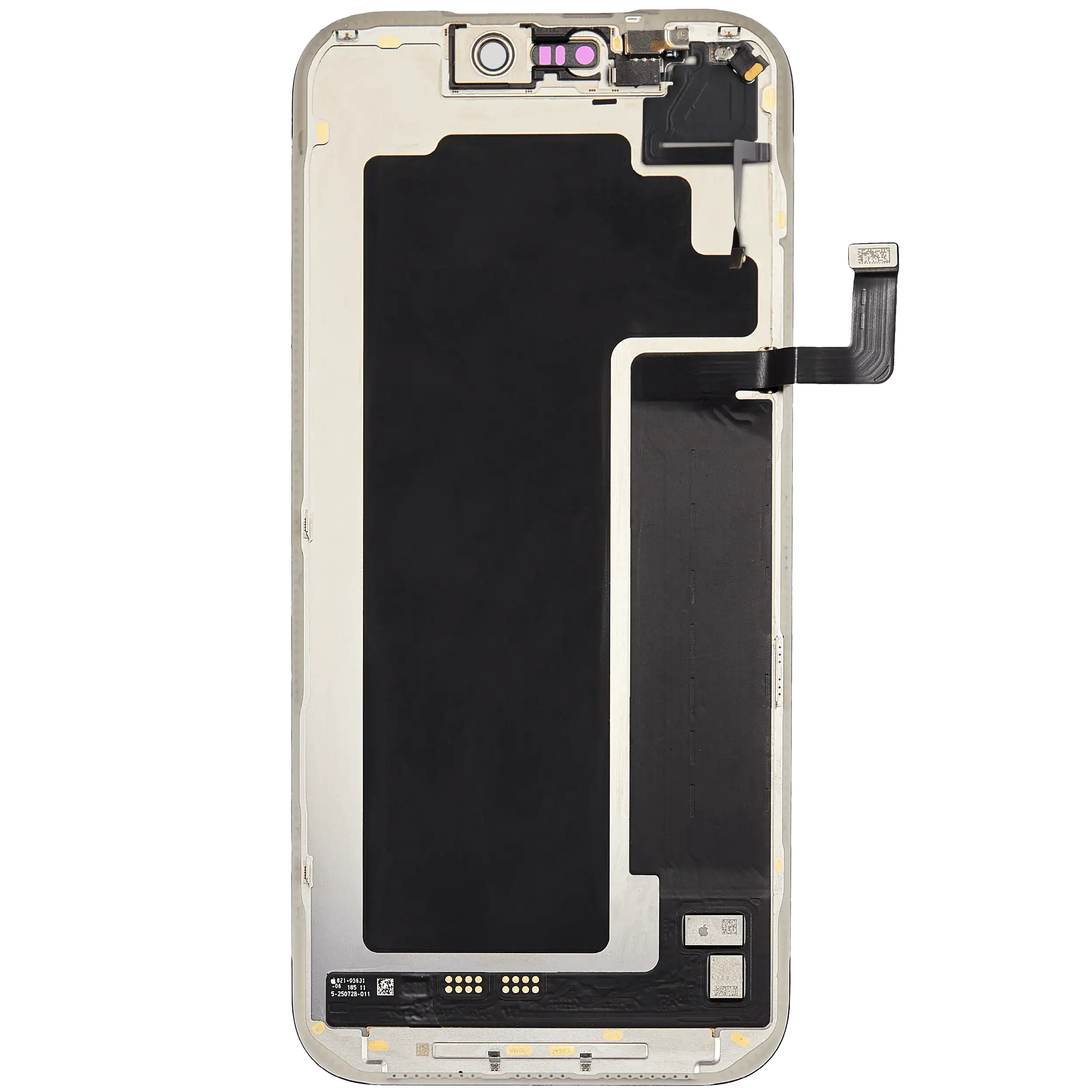 OLED Display für iPhone 17 Pro Max mit Light Sensor Flexkabel (ausgebautes Originalteil: Grade A) – Bild 3