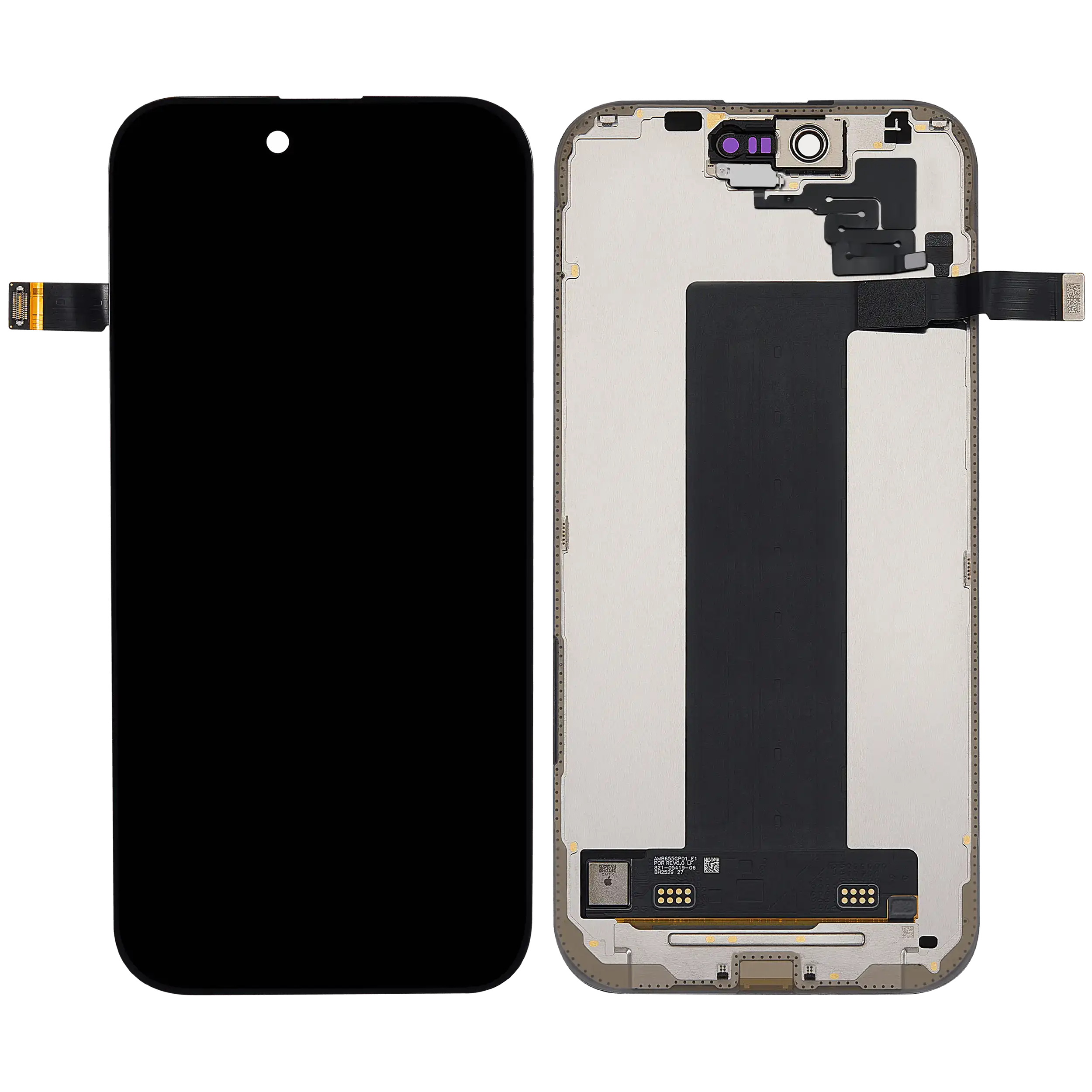 OLED Display für iPhone Air mit Light Sensor Flexkabel (ausgebautes Originalteil: Grade A) – Bild 2