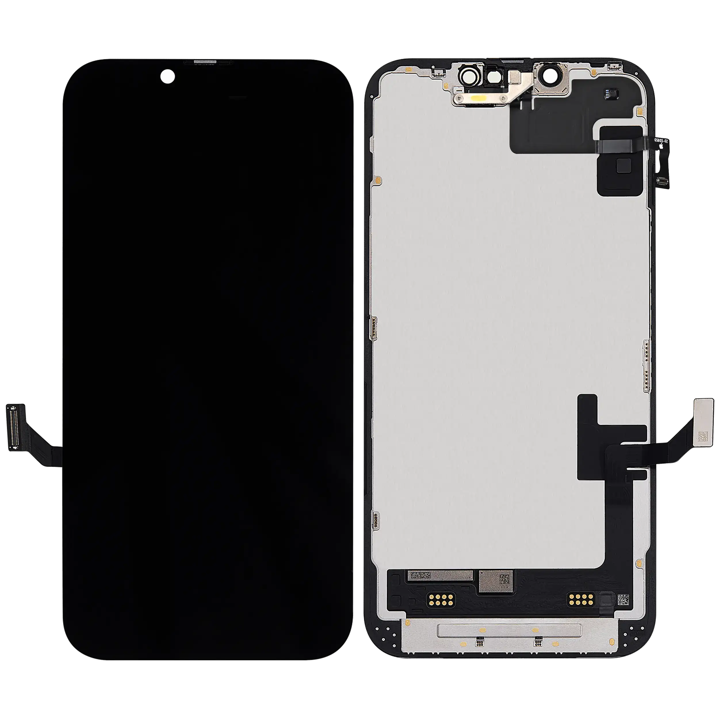OLED Display für iPhone 17e / 16e mit Light Sensor Flexkabel (ausgebautes Originalteil: Grade A) – Bild 2
