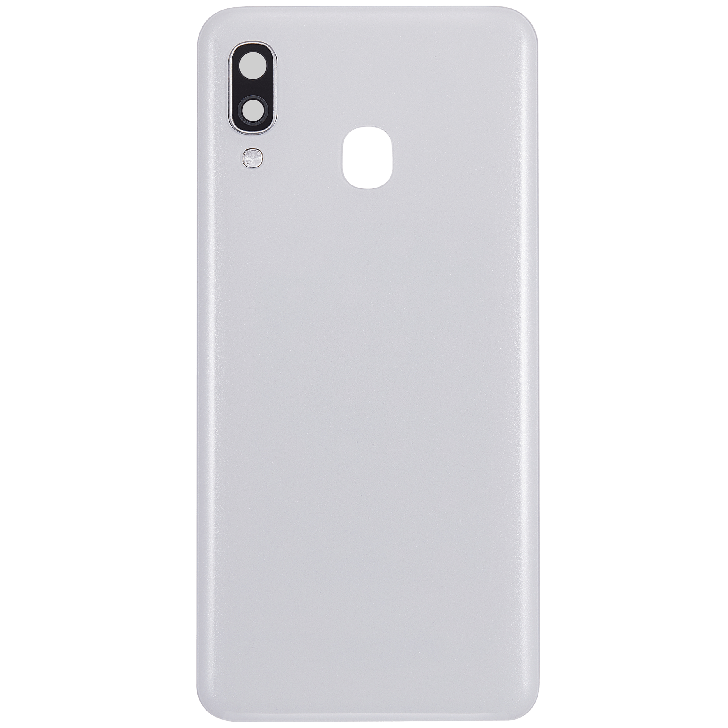 Rückdeckelglas mit Kameraglas für Samsung Galaxy A40 (A405 / 2019) (Aftermarket Plus) (White (Weiß)) – Bild 3