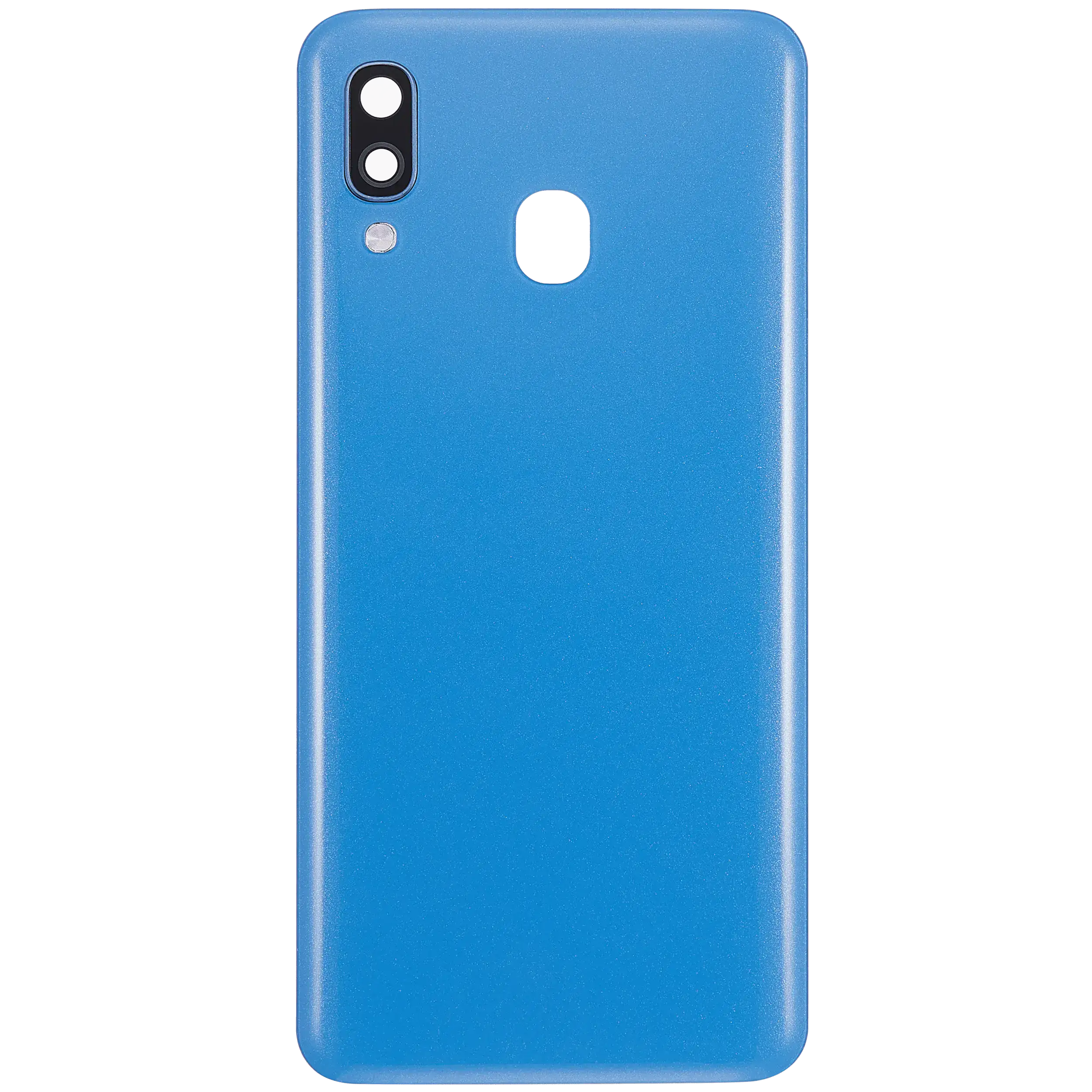 Rückdeckelglas mit Kameraglas für Samsung Galaxy A40 (A405 / 2019) (Aftermarket Plus) (Blue (Blau)) – Bild 3