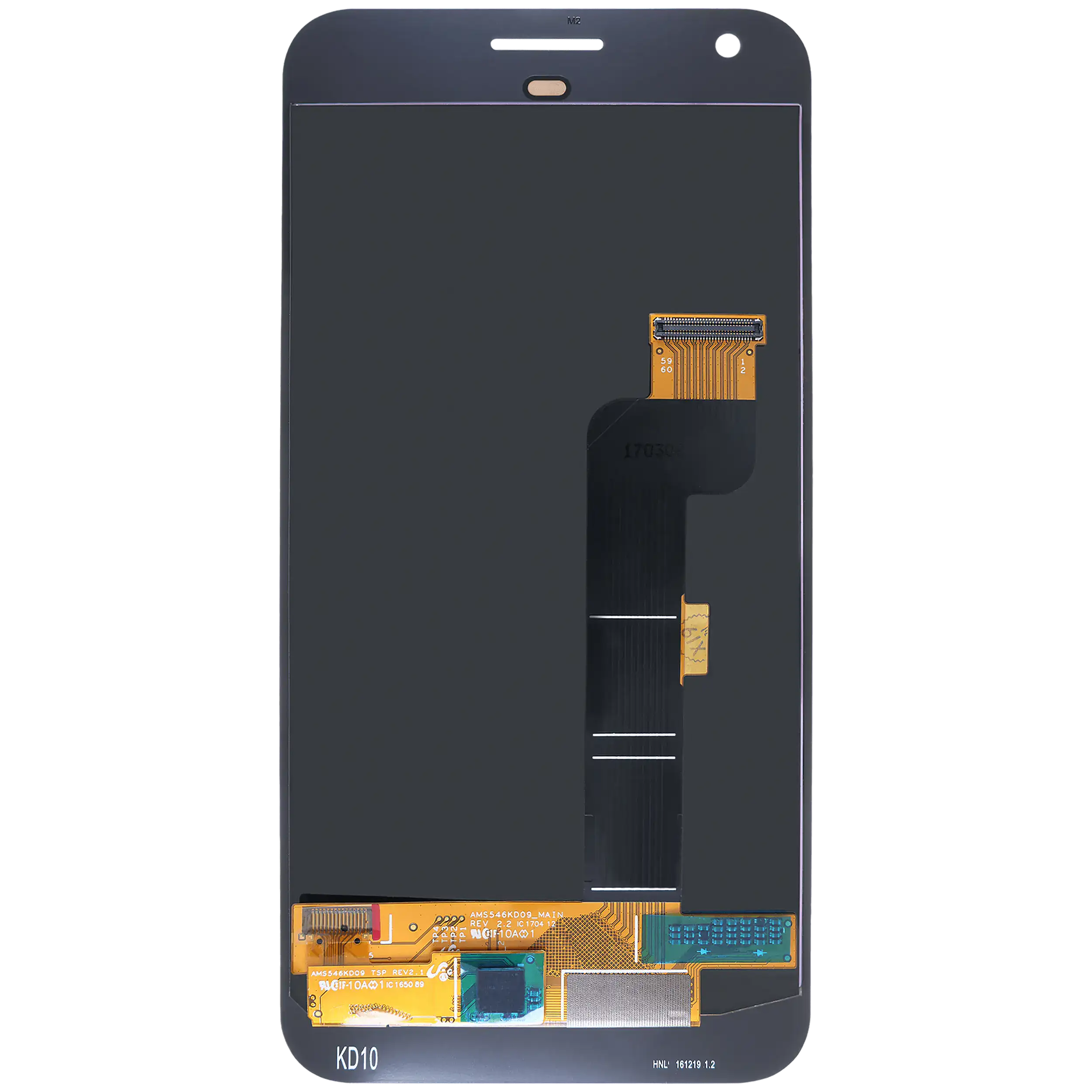 LCD Display ohne Rahmen für Google Pixel XL (Original) (Black (Schwarz)) – Bild 4