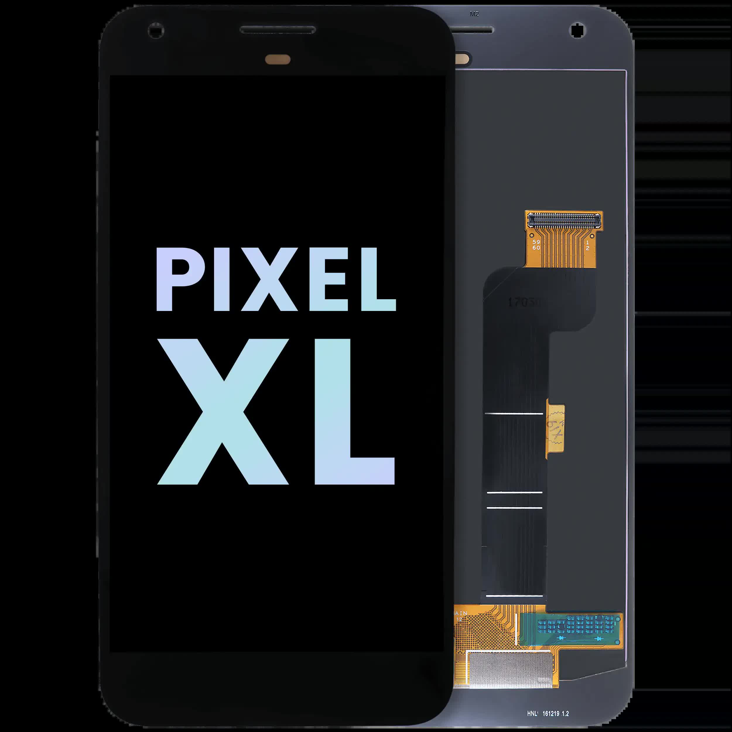 LCD Display ohne Rahmen für Google Pixel XL (Original) (Black (Schwarz))