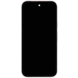 OLED Display mit Rahmen kompatibel (mit Fingerprint Sensor) für Google Pixel 9A (professionell aufgearbeitet) (Porcelain)
