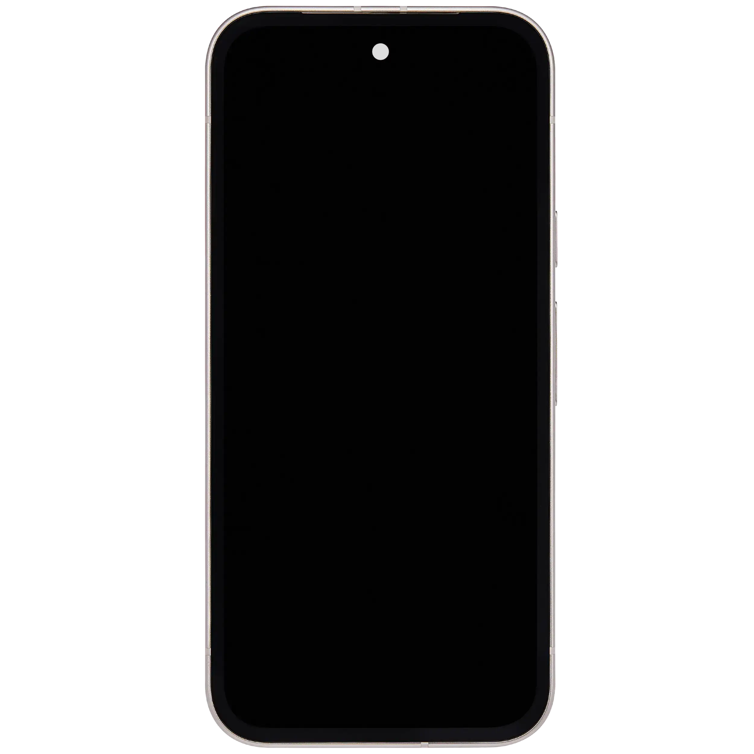 OLED Display mit Rahmen kompatibel (mit Fingerprint Sensor) für Google Pixel 9A (professionell aufgearbeitet) (Porcelain) – Bild 3