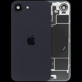 Rückglas mit MagSafe Magnet & NFC & Taschenlampen-Flexkabel für iPhone 17e (Original) (Black (Schwarz))