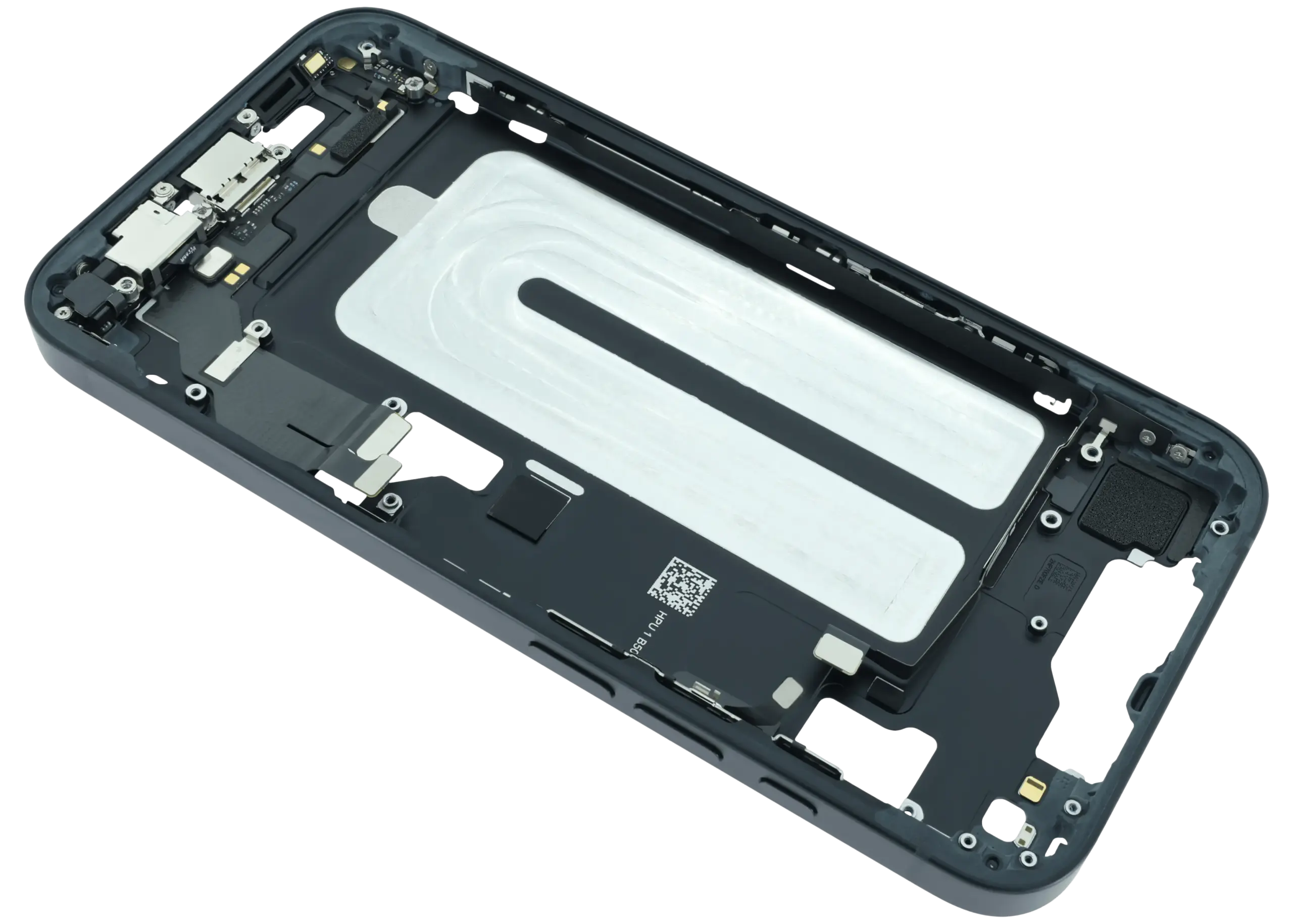 Rückgehäuse mit Akku für iPhone 17e (Original) (Black (Schwarz)) – Bild 3