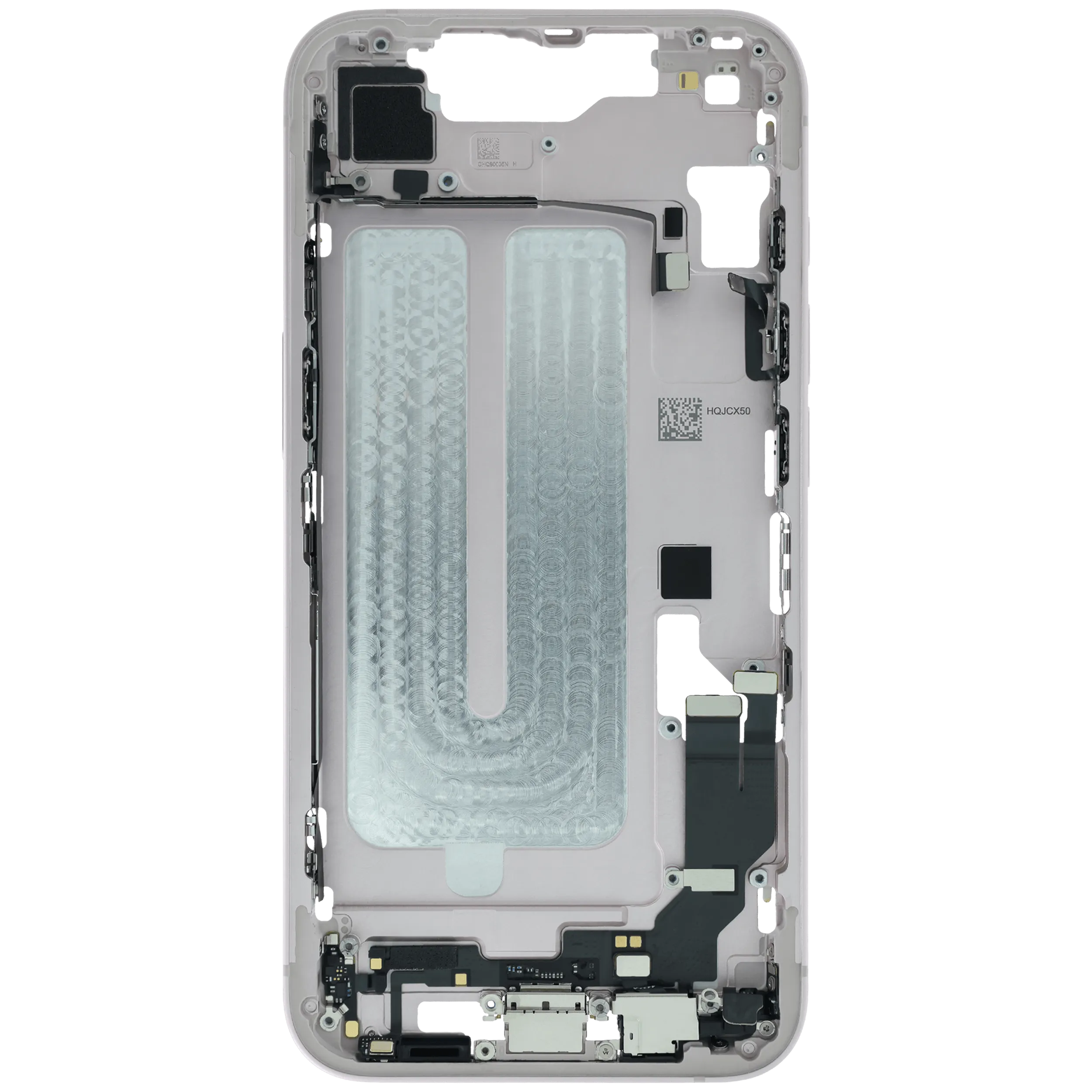 Rückgehäuse mit Akku für iPhone 17e (Original) (Pink (Rosa)) – Bild 2